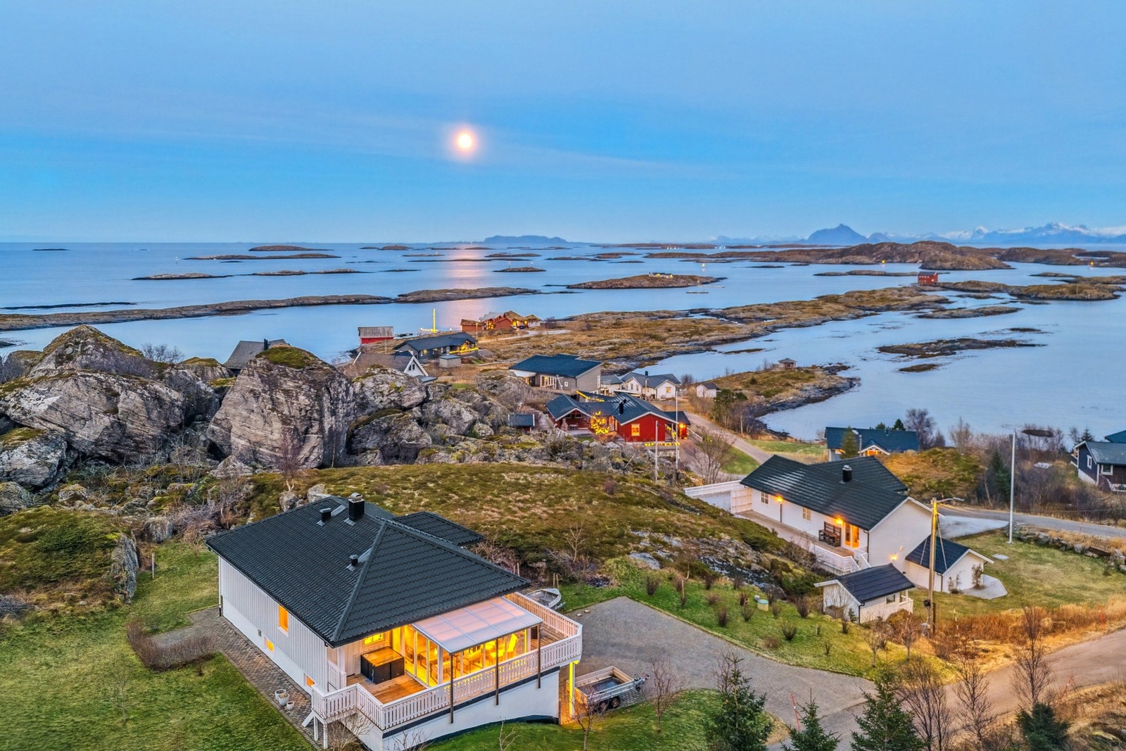 Fantastisk utsikt og omgivelser Galleribilde