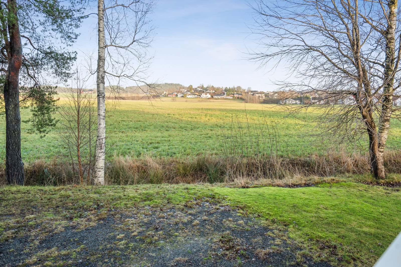 Borettslagets eiendom grenser til naturskjønne områder Galleribilde