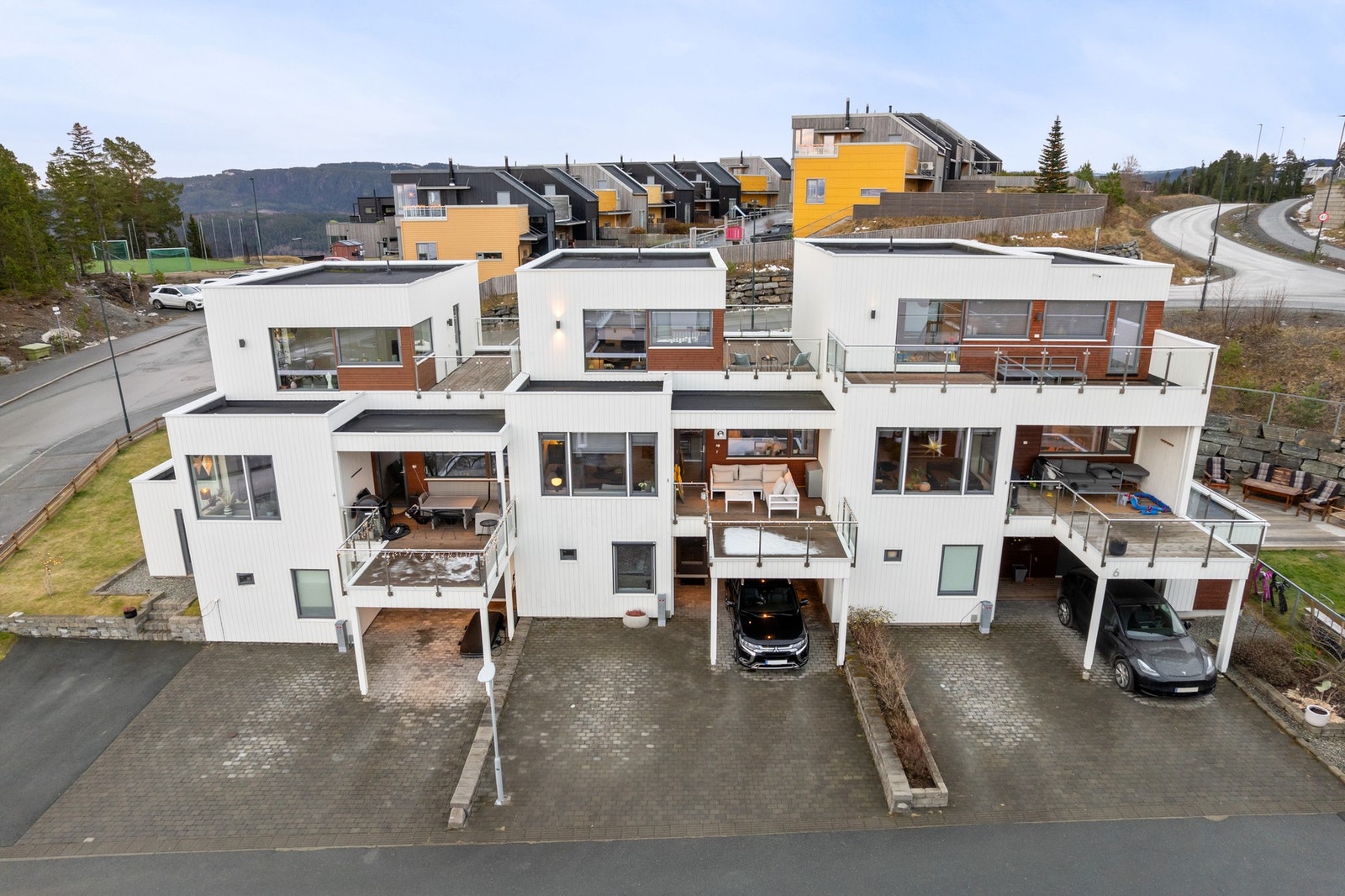 Fasadebilde. Galleribilde