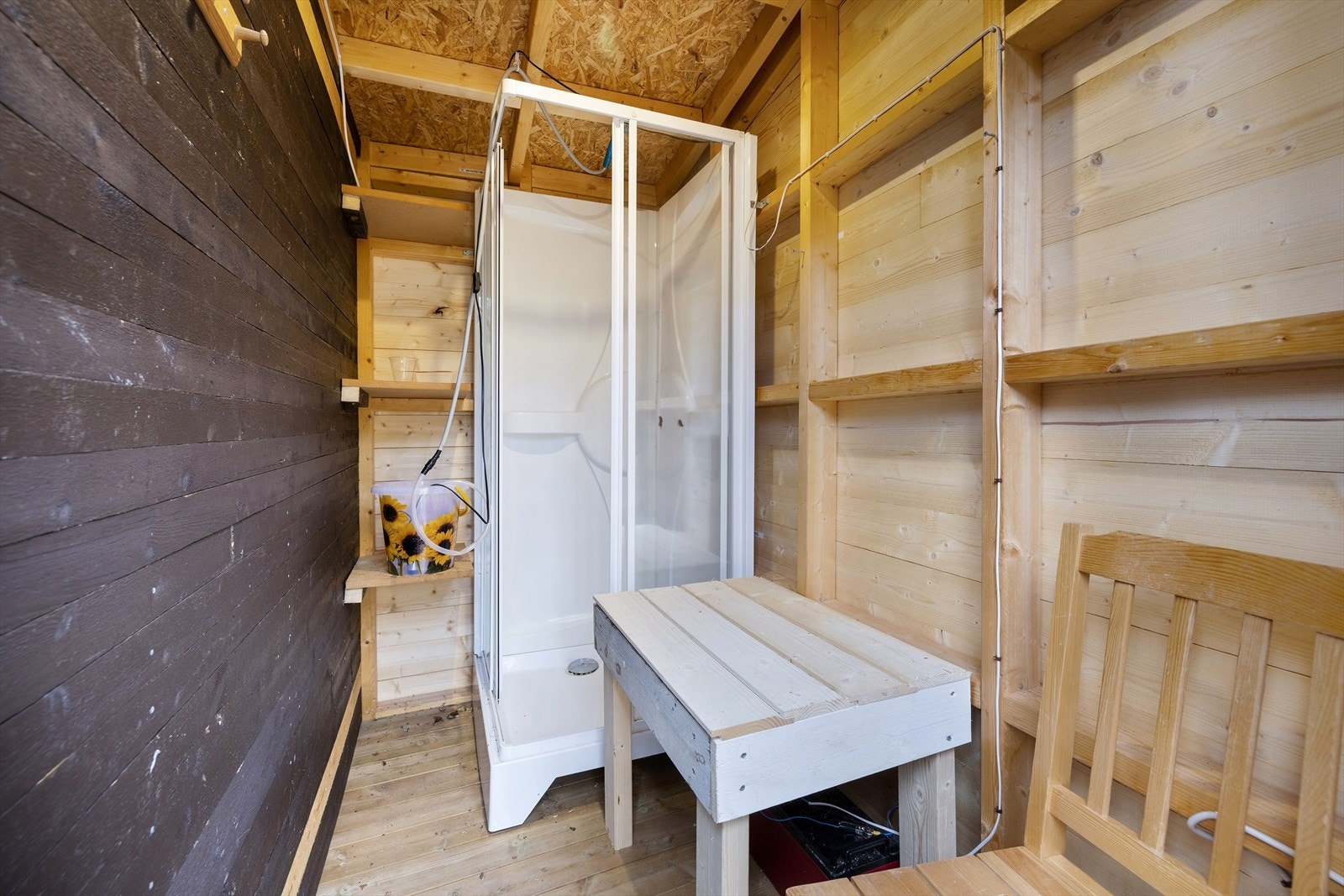 Dusj i bod med pumpe Galleribilde