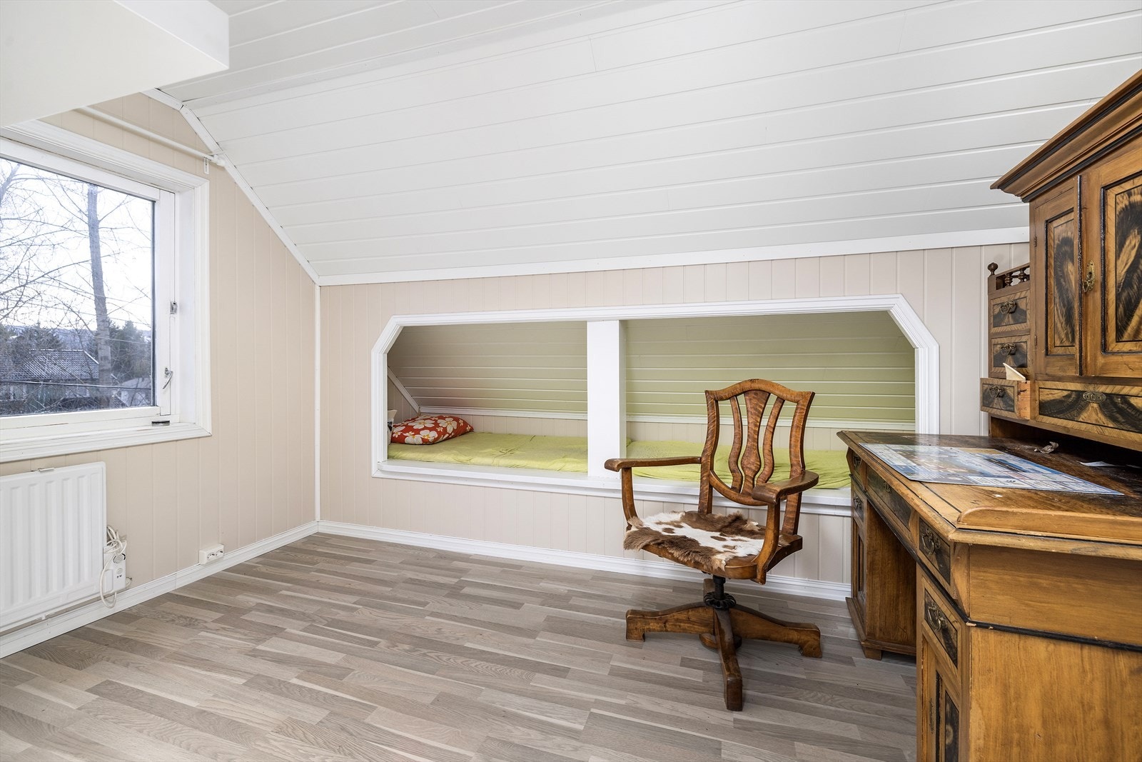 Hyggelig soverom. Galleribilde