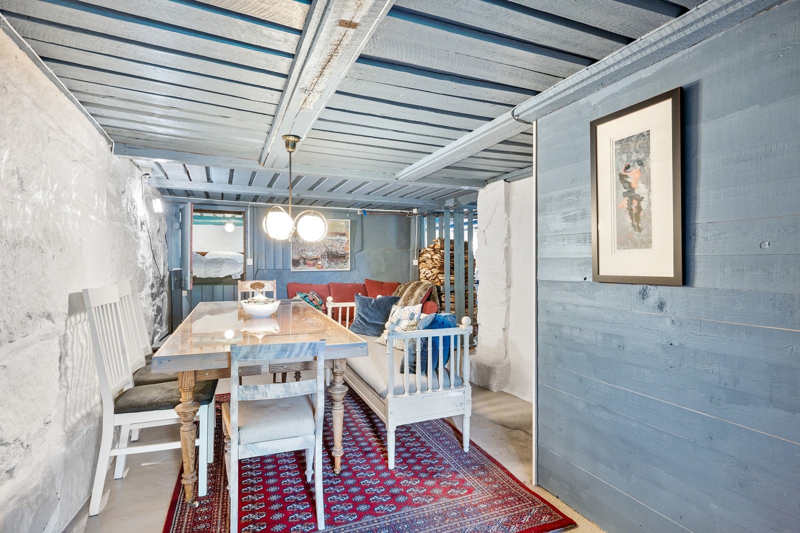 Stue i kjelleretasjen. Galleribilde