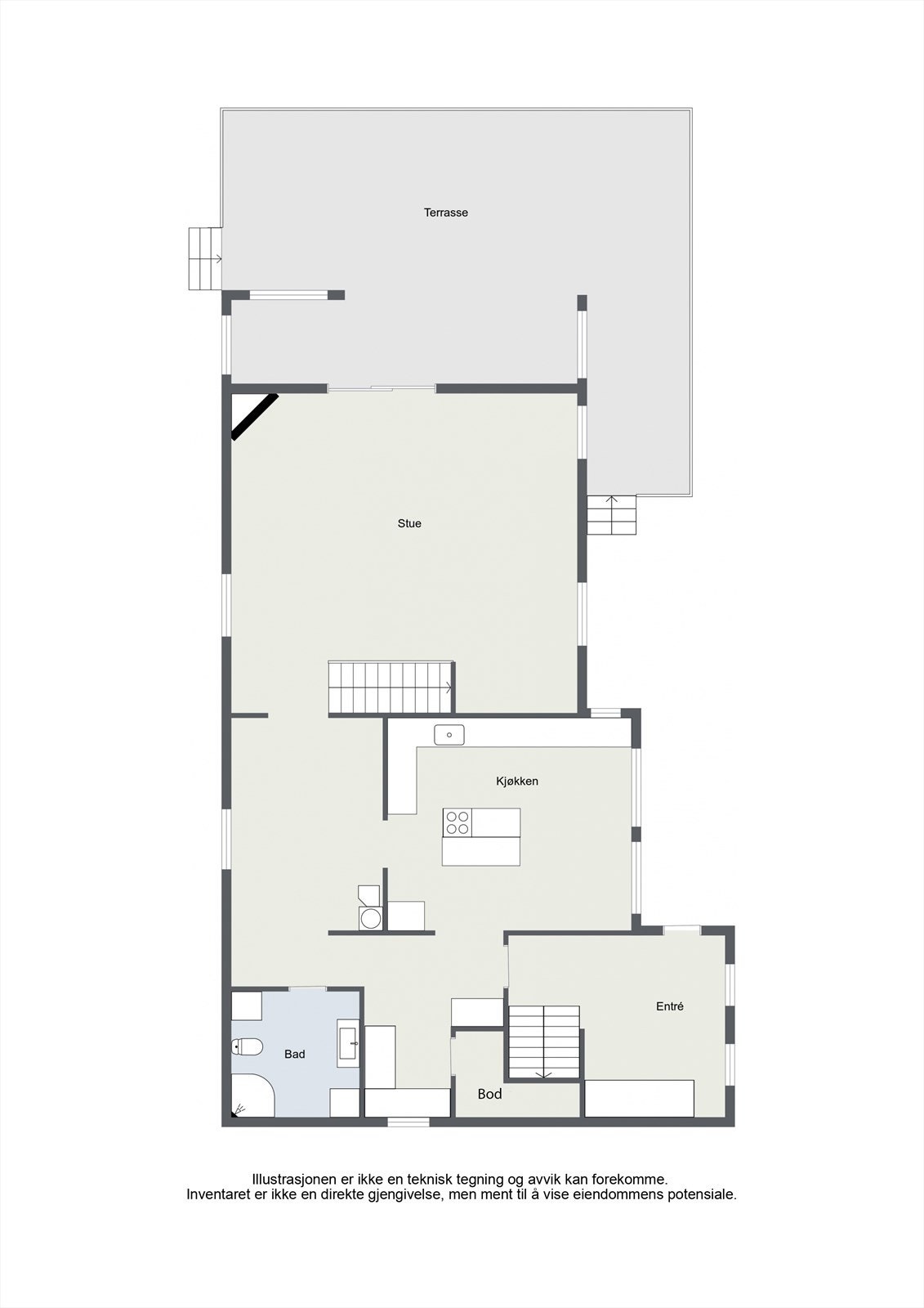 1. etg. Galleribilde