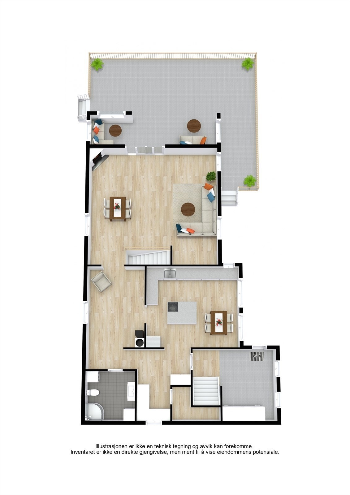 1. etg. Galleribilde