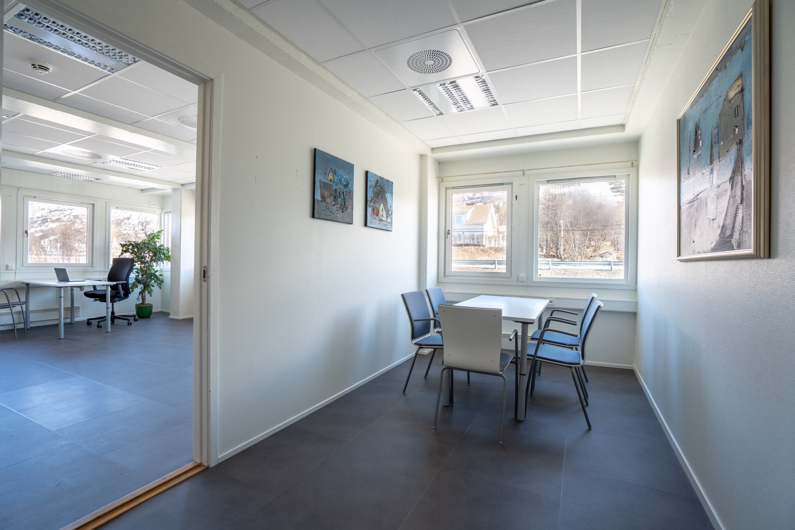 Bilde av utleid kontor i kontorhotellet Galleribilde