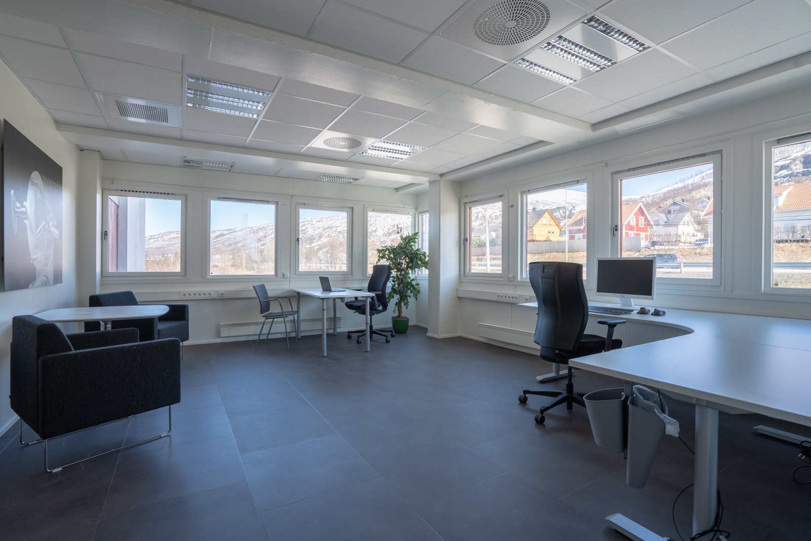 Bilde av utleid kontor i kontorhotellet Galleribilde