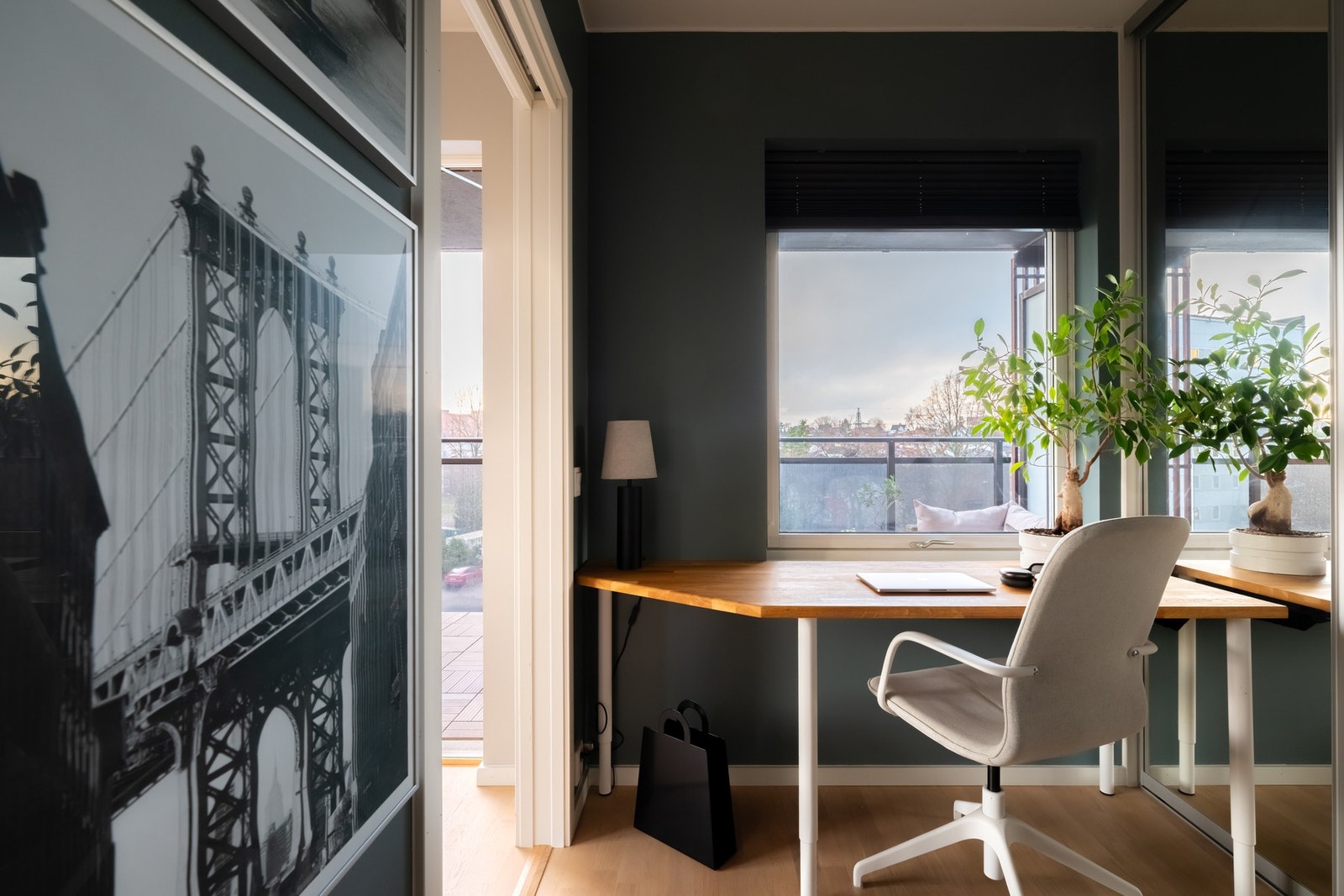 Soverommet er vendt mot rolige omgivelser, så her er alt lagt til rette for en god natt søvn. Galleribilde
