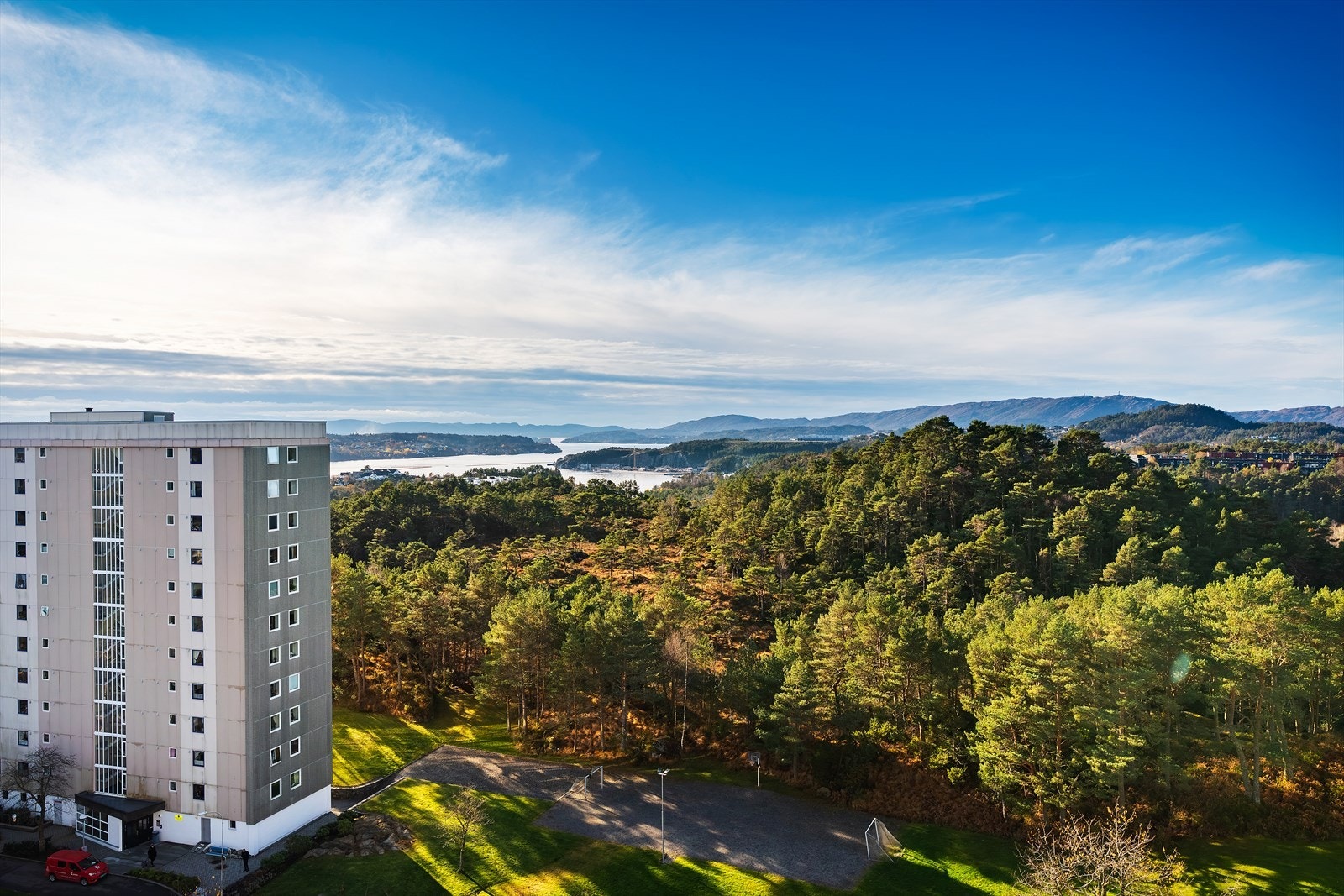 - Nyt den nydelige panoramautsikten direkte fra egen balkong - Galleribilde