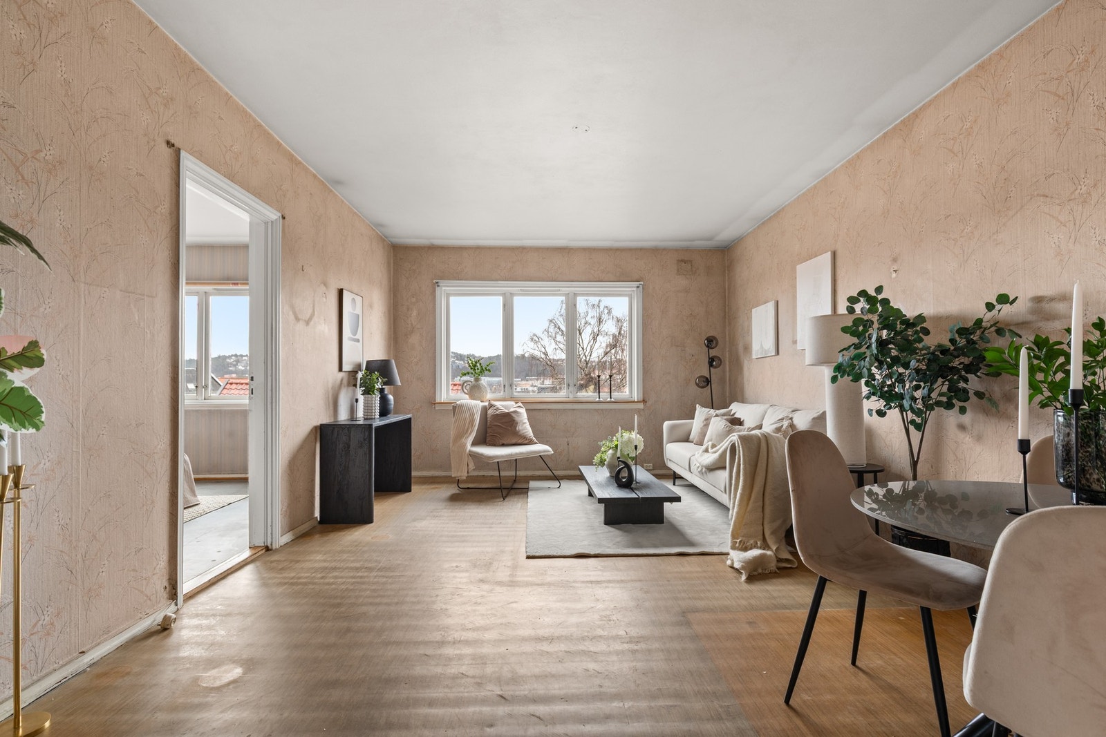 Direkte adkomst til soverommet fra stuen Galleribilde