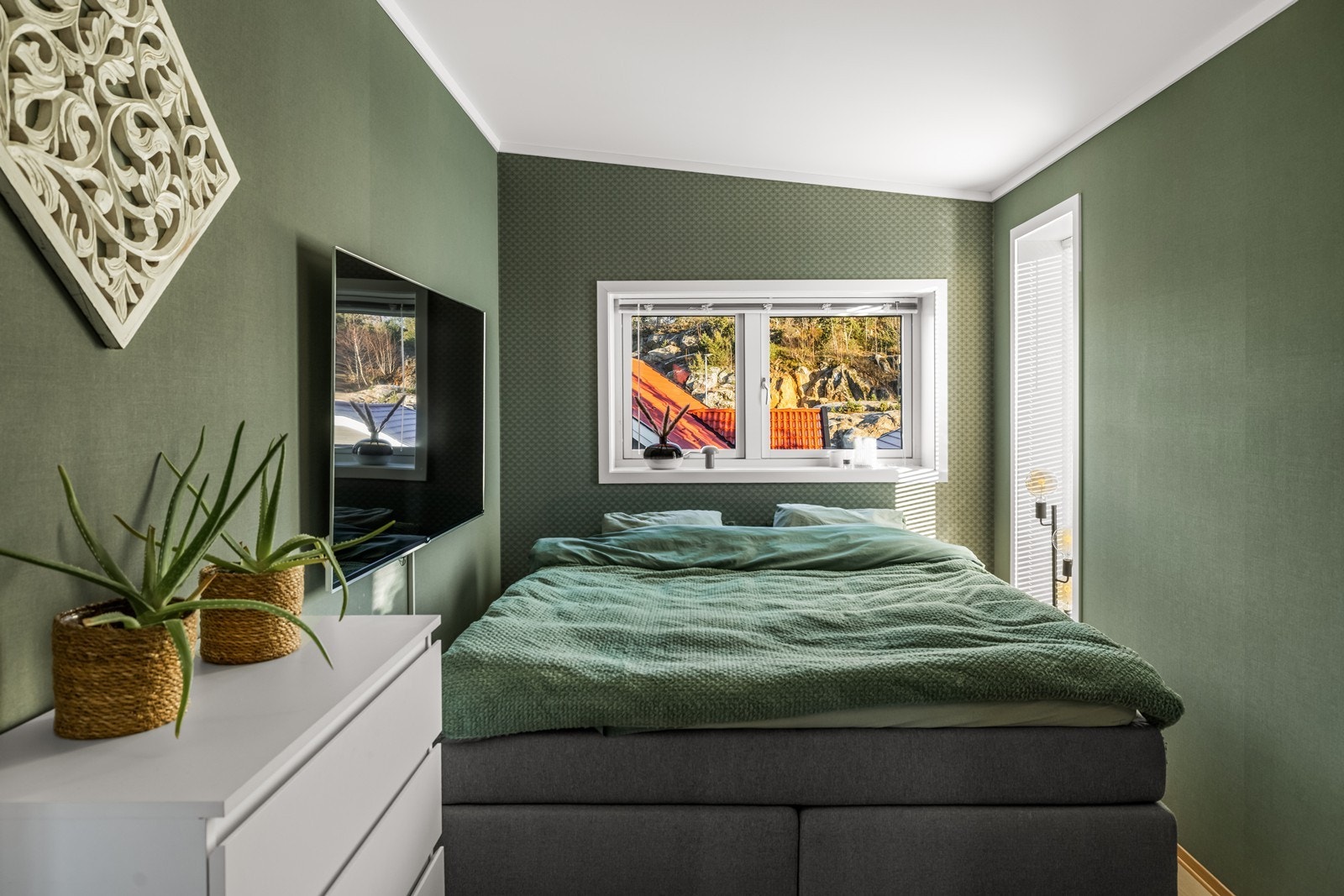 Det er ett soverom i 2. etasje. Galleribilde