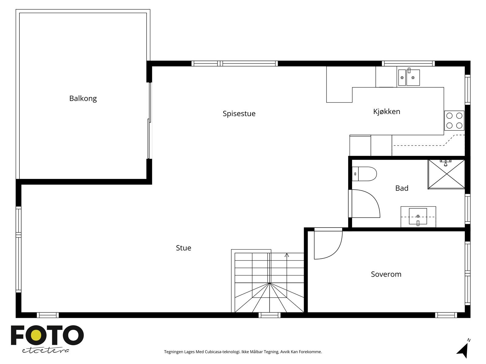 Illustrert planskisse 2. etasje. Galleribilde