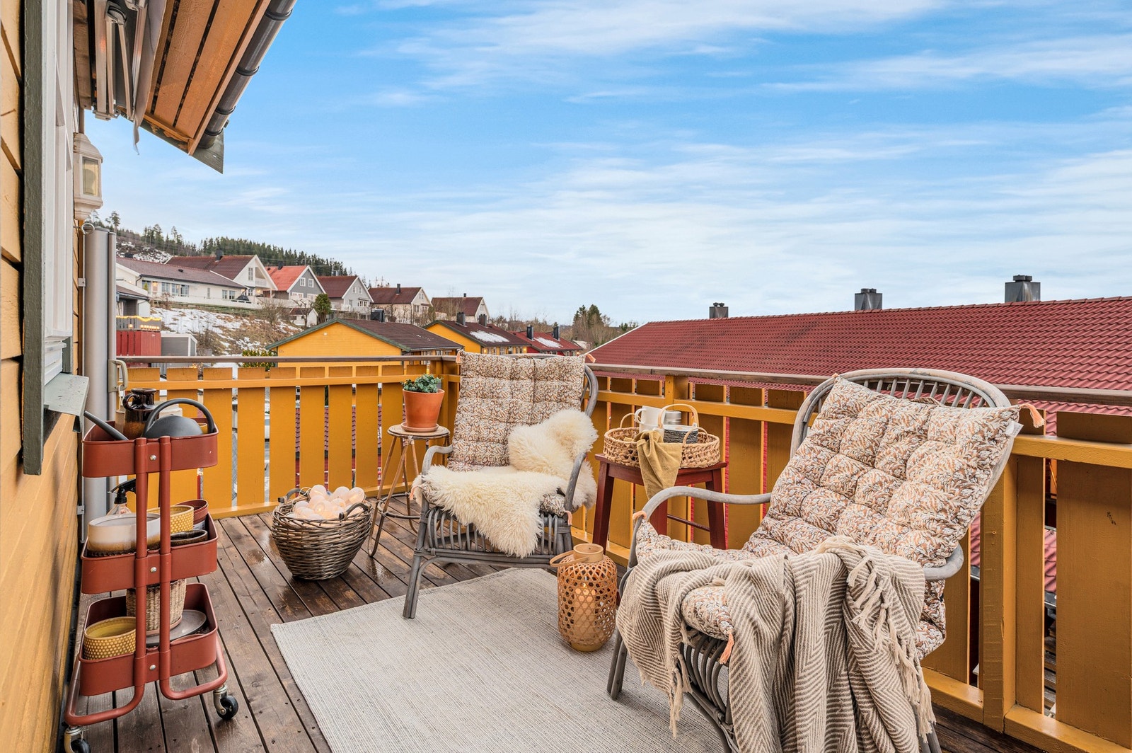 Her befinner du deg på toppen av gata og nyter derfor en usjenert beliggenhet. Galleribilde