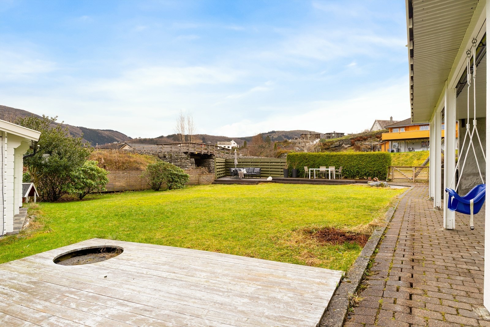 Perfekt for fotball, badminton og andre familieaktiviteter. Galleribilde