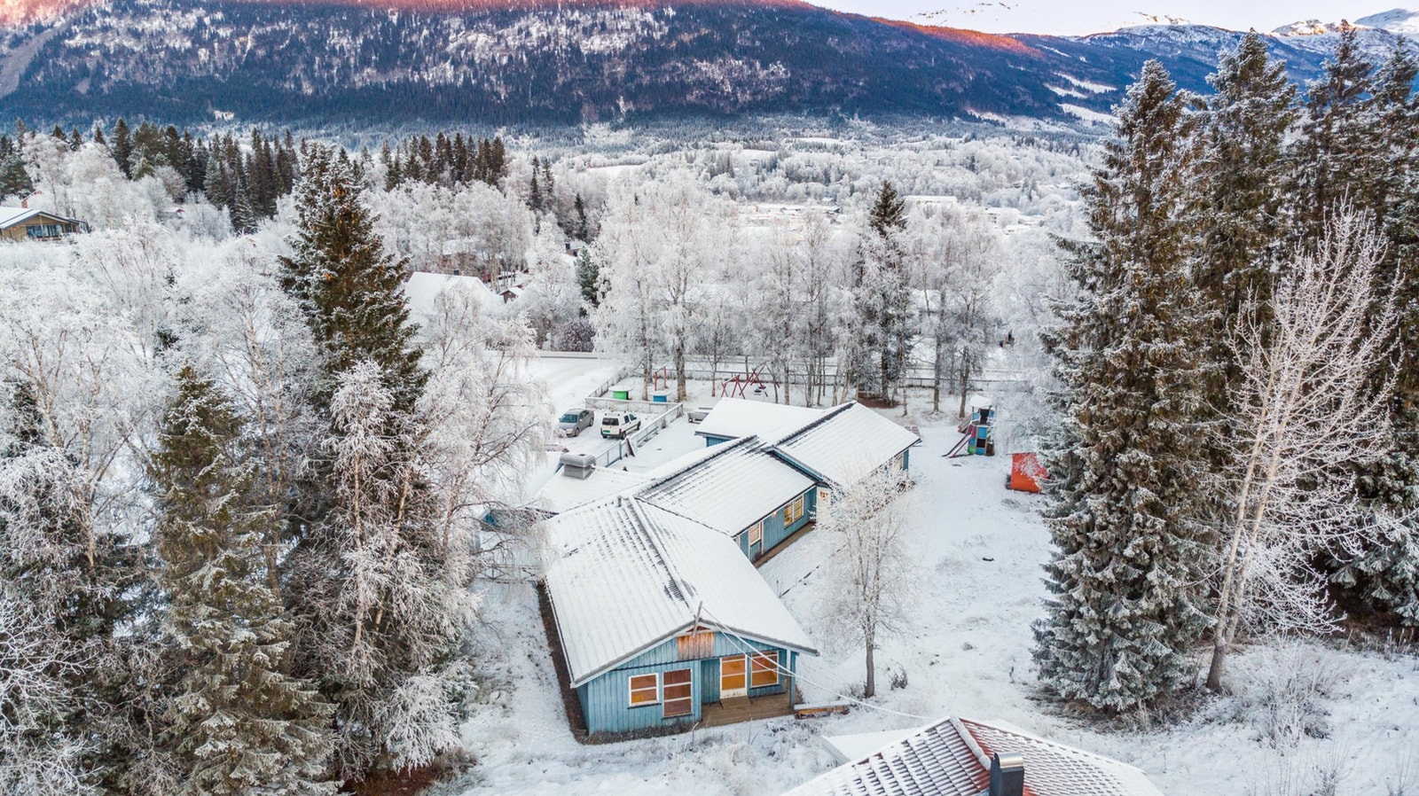 Korgen har fått ny barnehage og er det da besluttet at den gamle barnehagen skal selges. Nå regulert som bolig Galleribilde