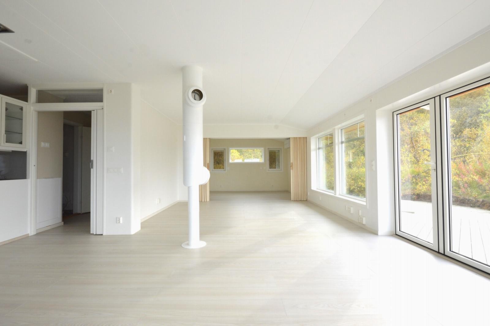 Stue mot soverom Galleribilde