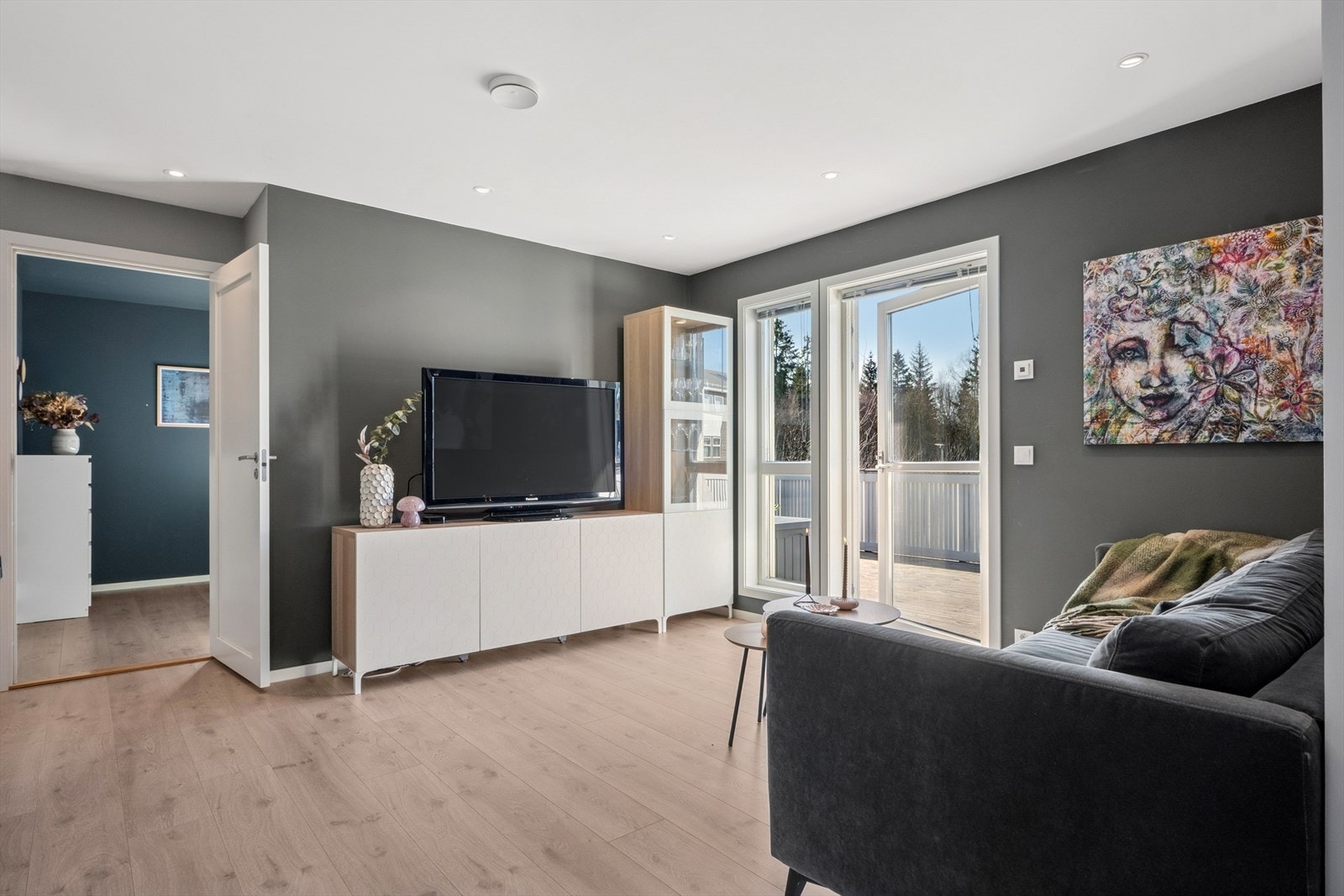 Her er det god plass til å møblere etter eget ønske. Galleribilde