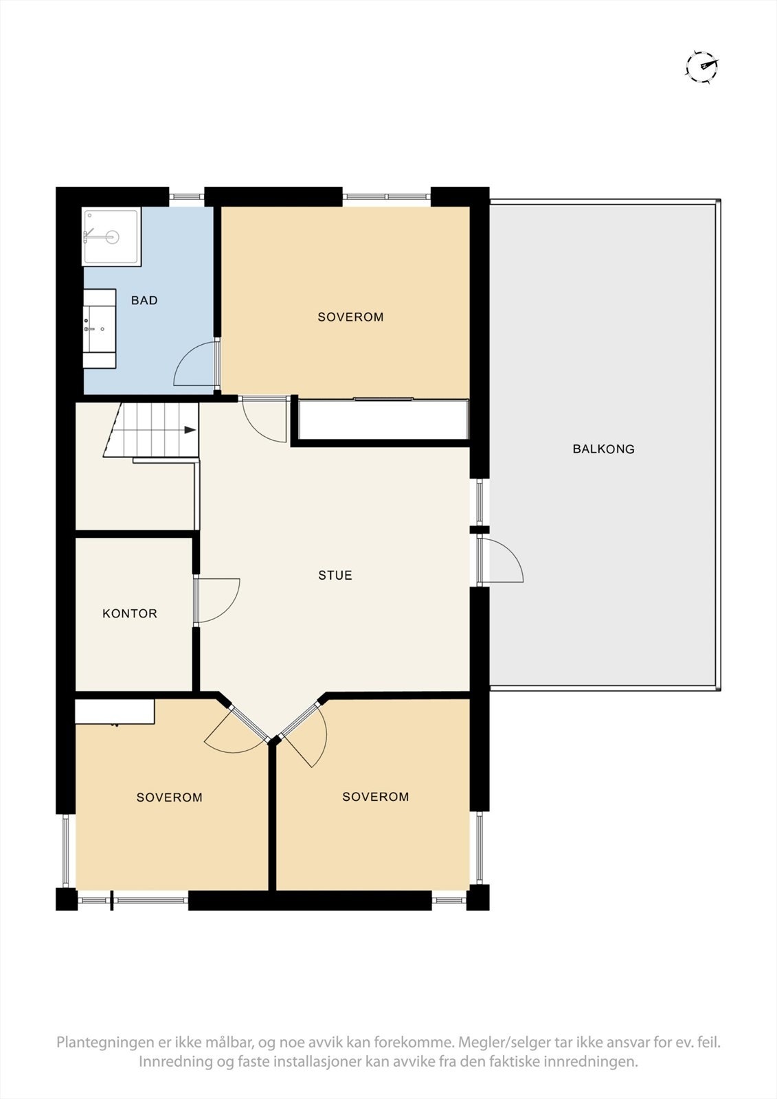 Plantegning 2.etasje. Galleribilde