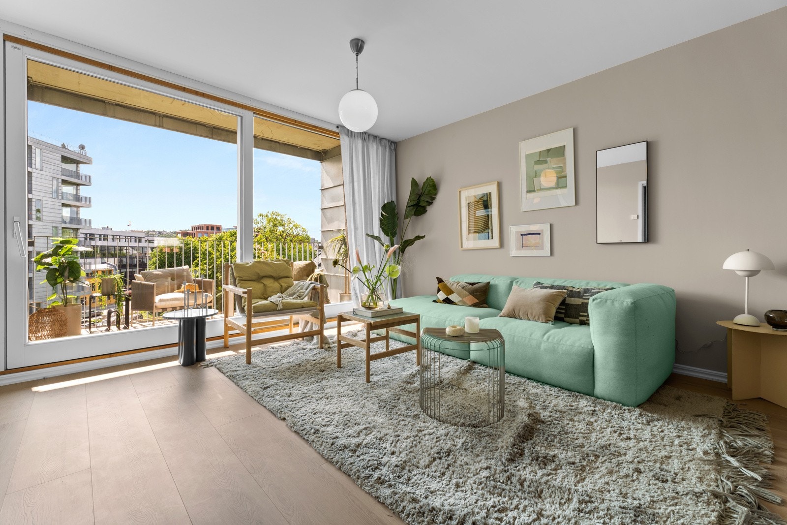 Velkommen til Heimdalsgata 1A i "Akers Have". Galleribilde