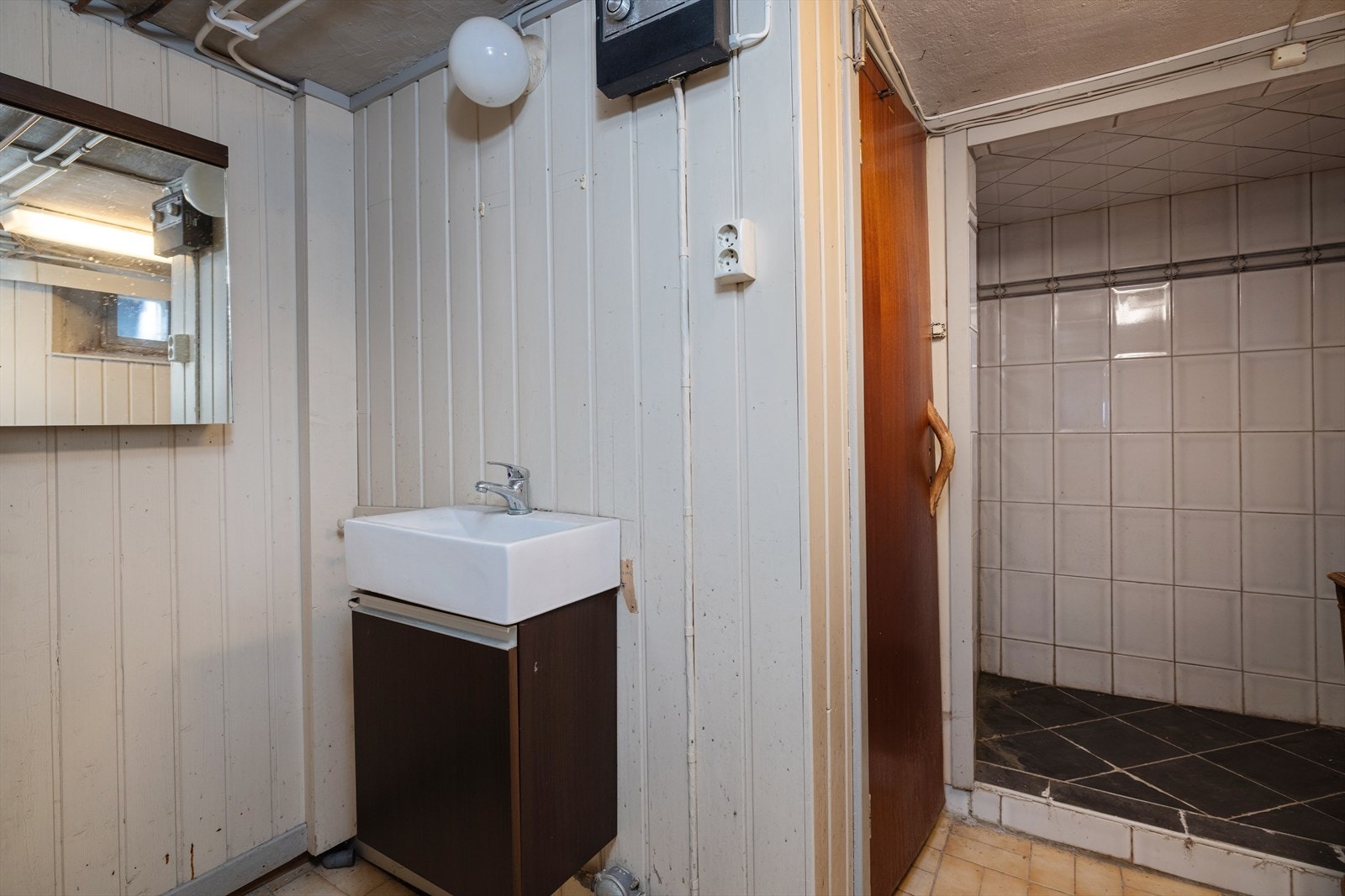 Rommene i kjeller er ikke godkjent rom for varig opphold. Galleribilde