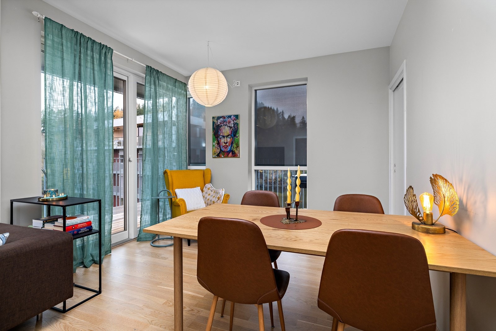 Det er vannbåren gulvvarme i leiligheten Galleribilde