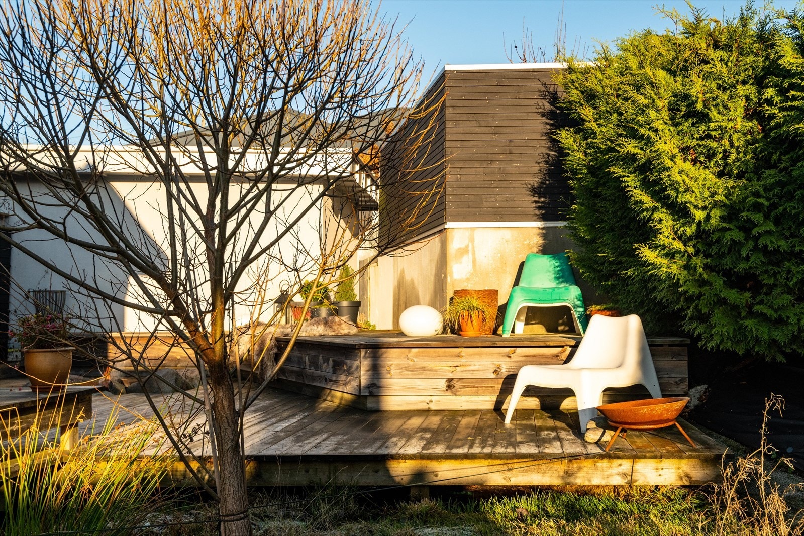 Skjermet uteområde Galleribilde