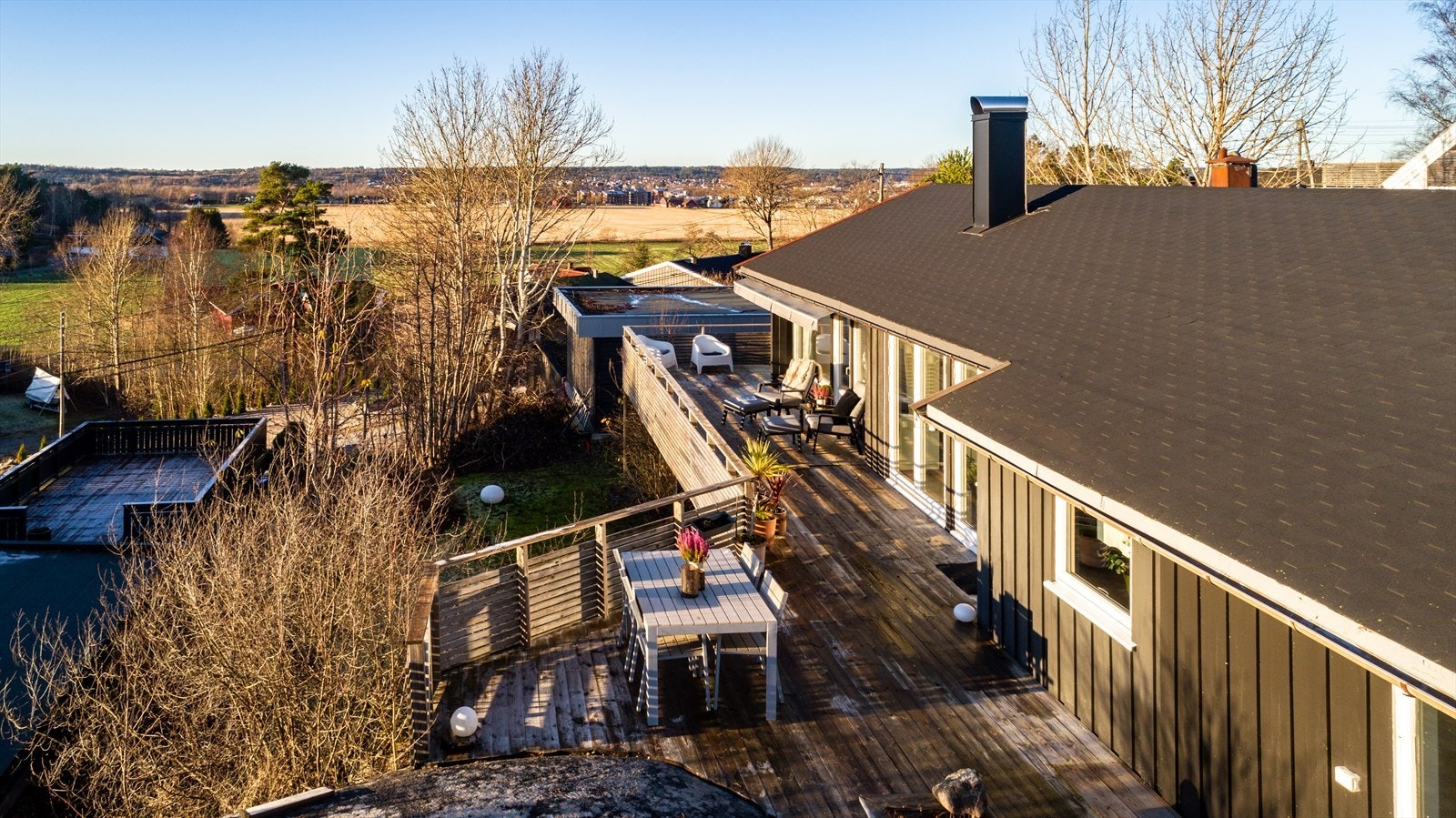 Stor terrase Galleribilde