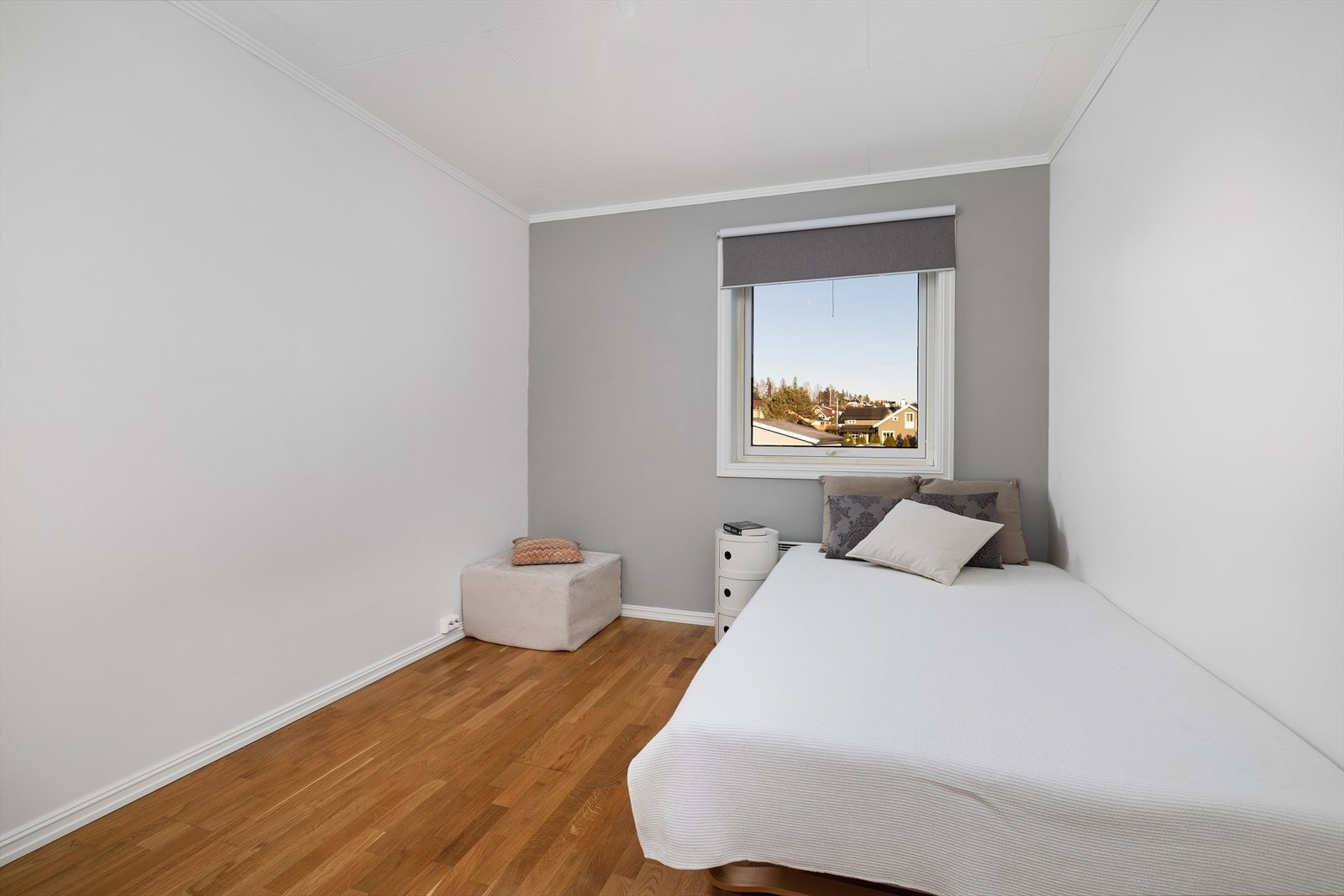 Det tredje soverommet egner seg godt som barnerom, gjesterom eller kontor. Galleribilde