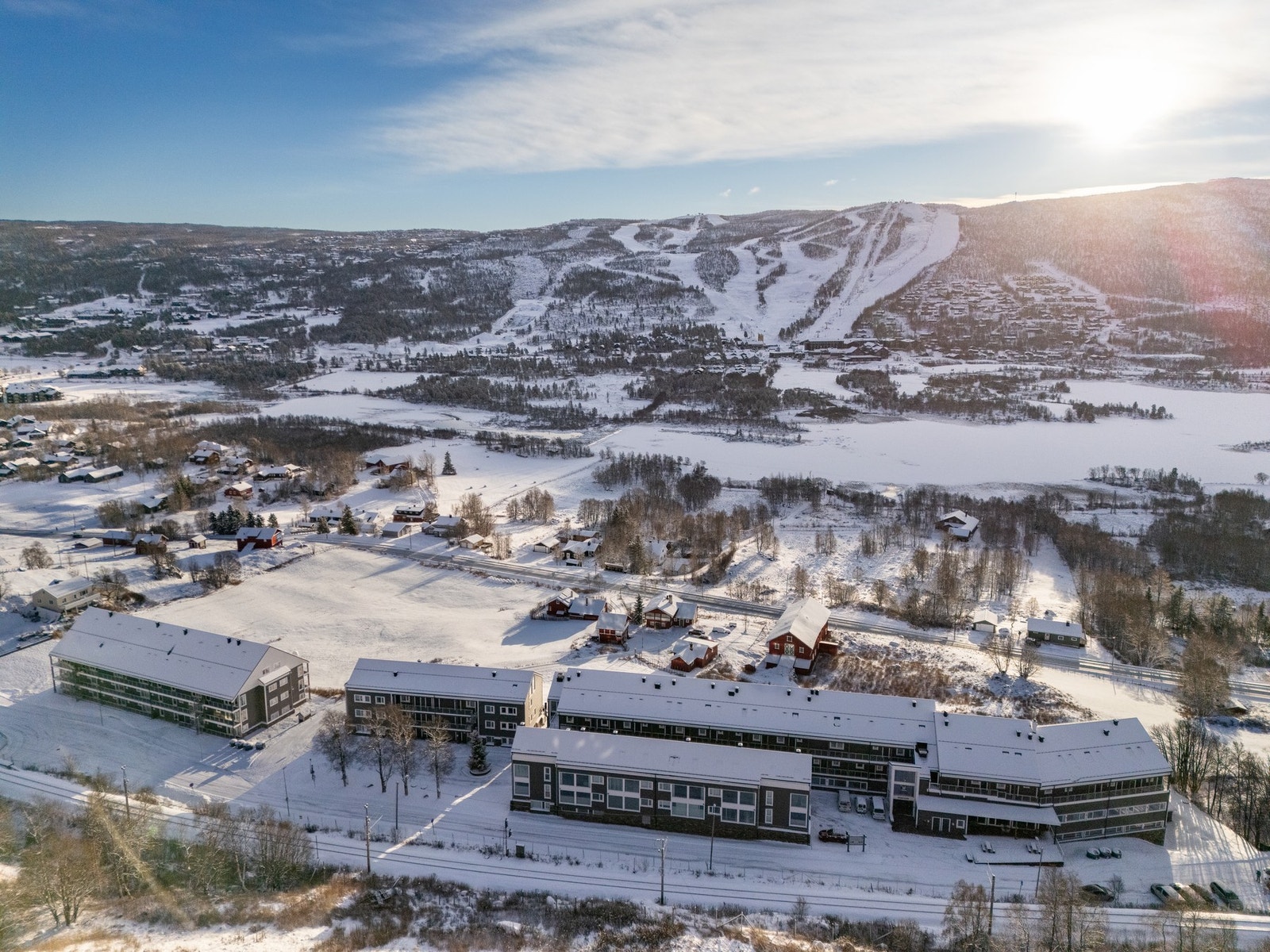 Drøm deg bort til det gode liv til fjells Galleribilde