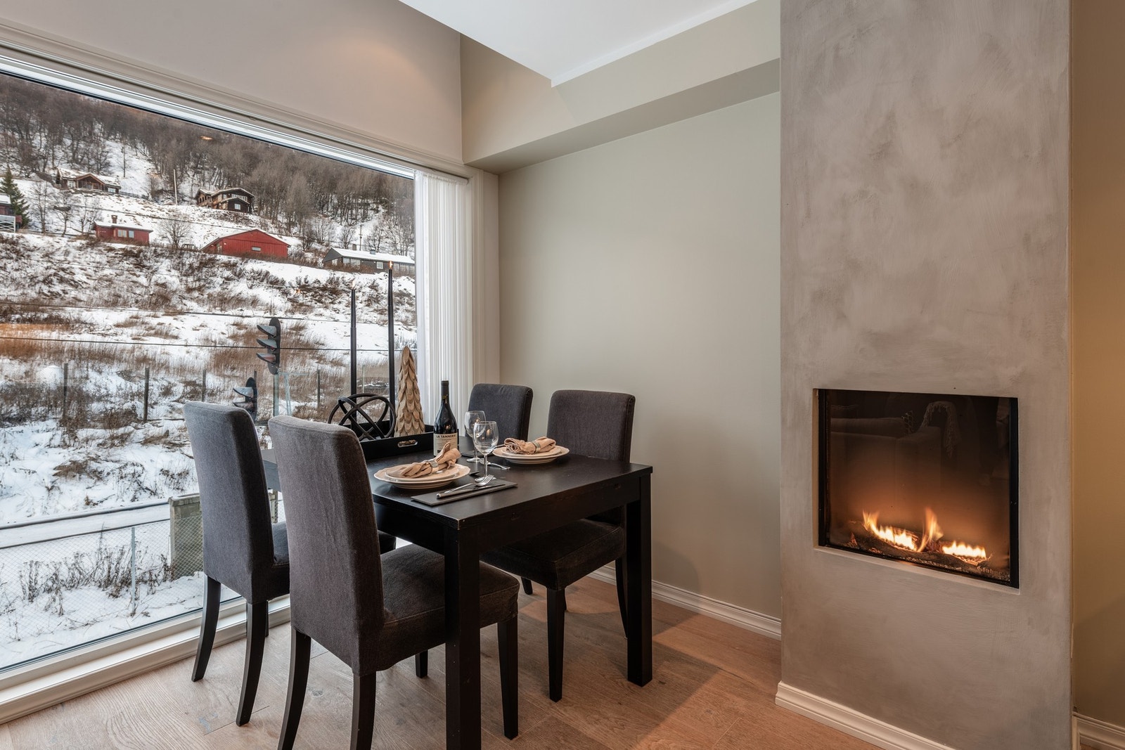 Gasspeisen skaper den lune følelsen Galleribilde