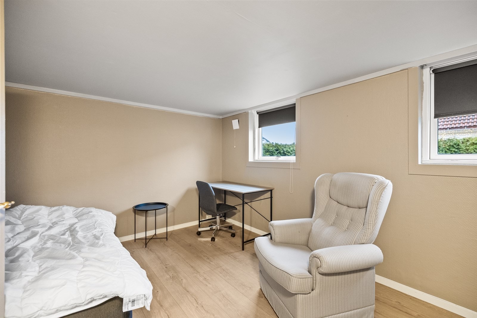 Rom i underetasjen som ikke er godkjent oppholdsrom. Galleribilde