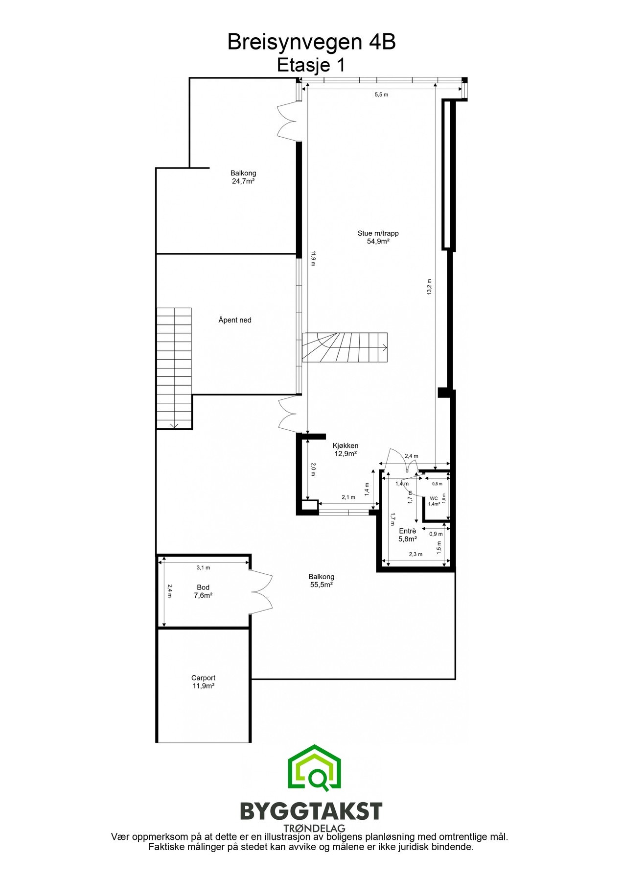 Planskisse. Galleribilde