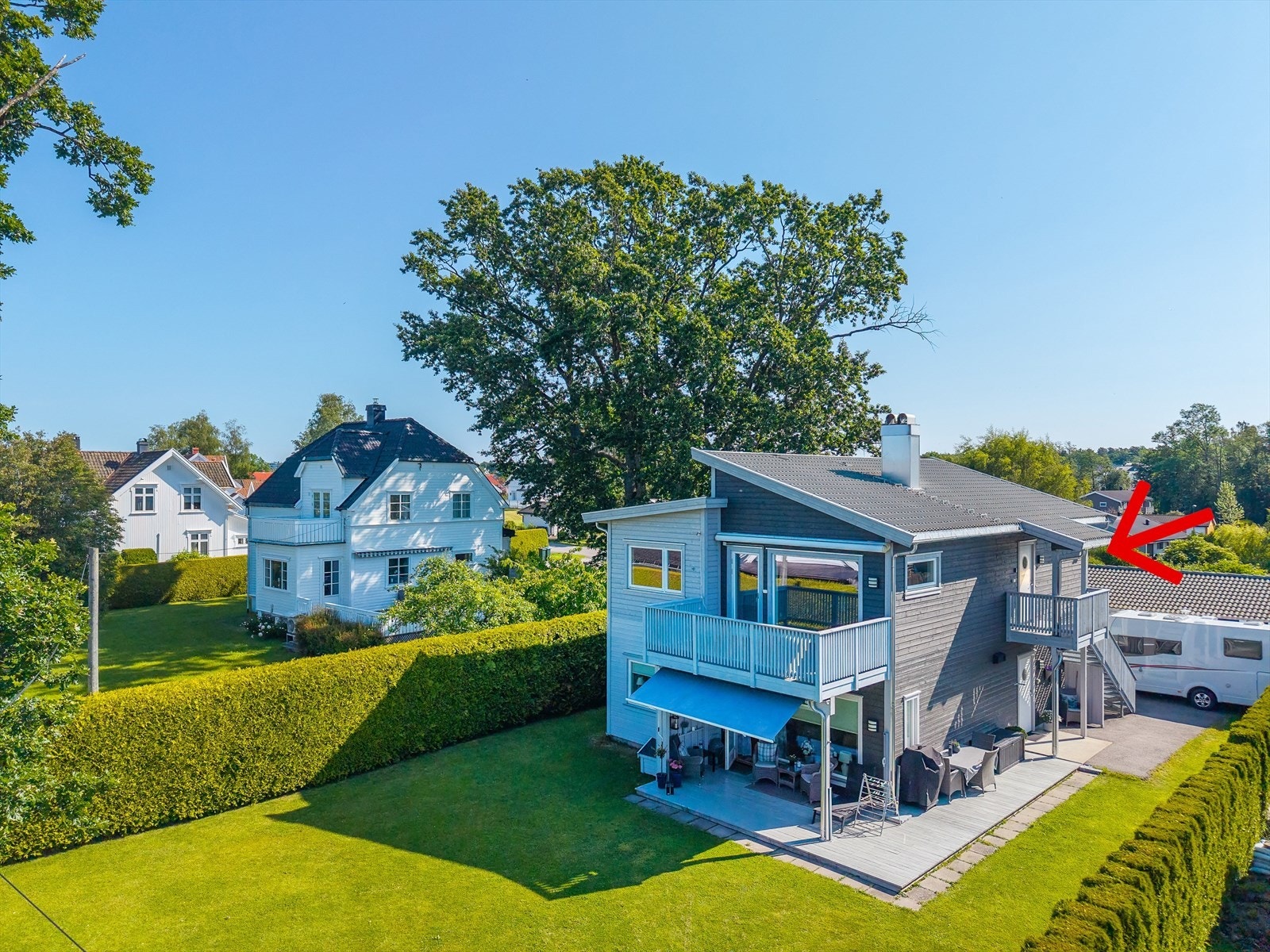 Velkommen til Kometveien 13b. Foto: Kristian Bollæren Galleribilde