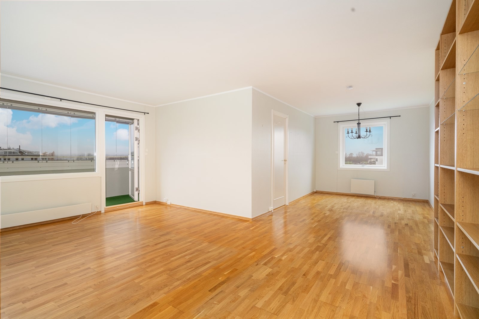 Stuen er av god størrelse. Galleribilde