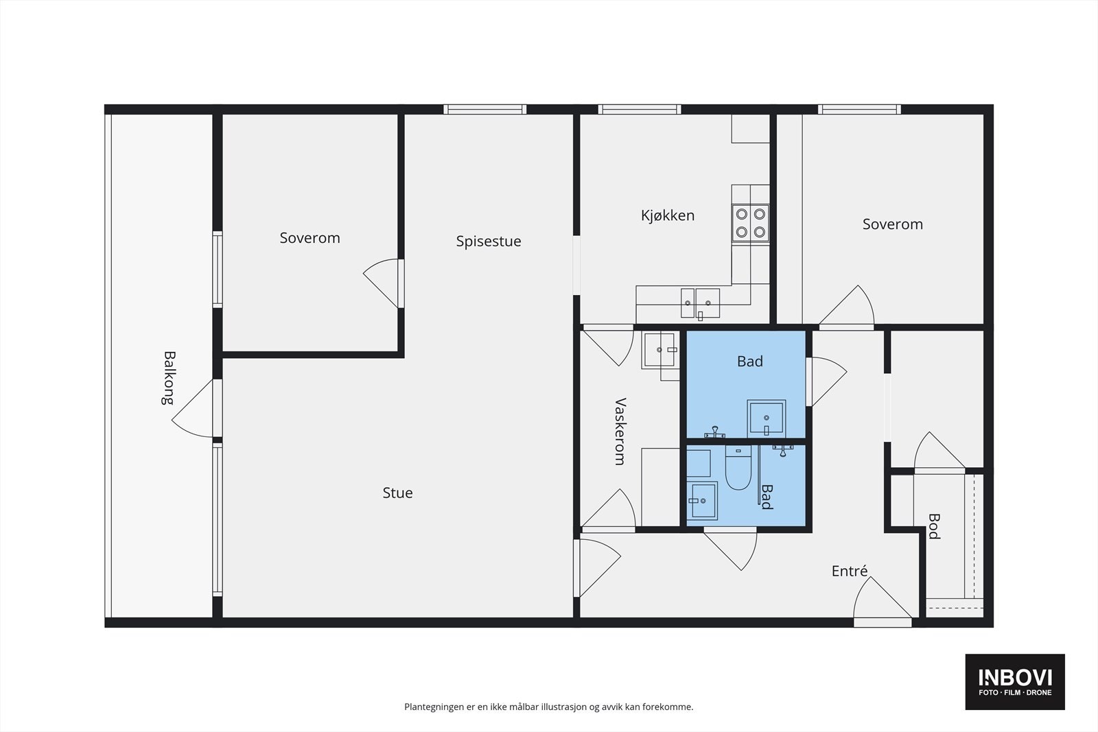Plantegning Galleribilde