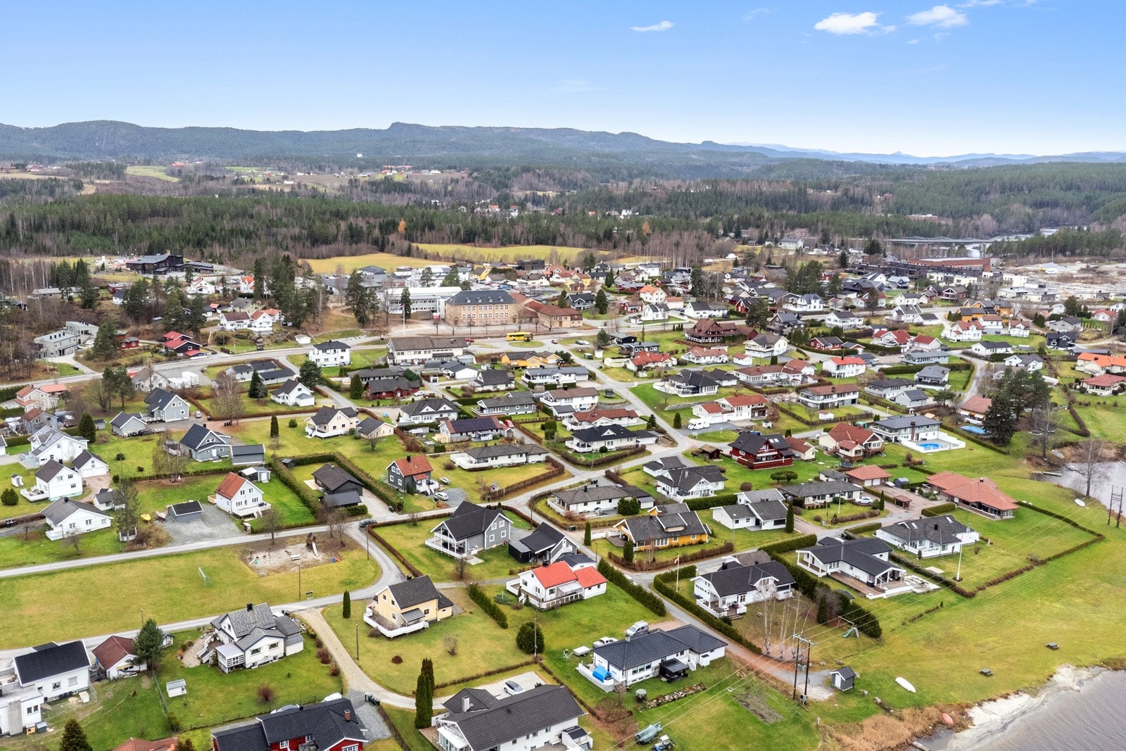 Dronefoto Galleribilde