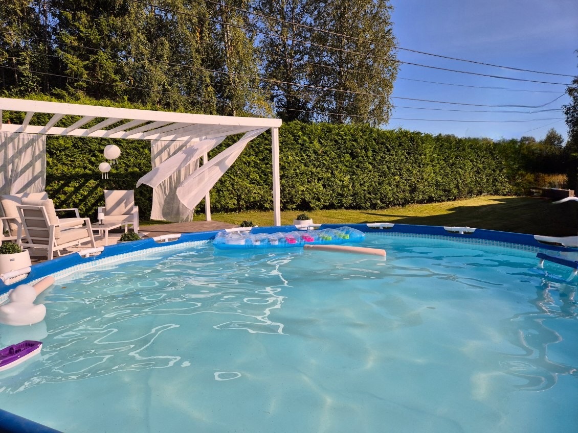 Koselig uteområde. Galleribilde