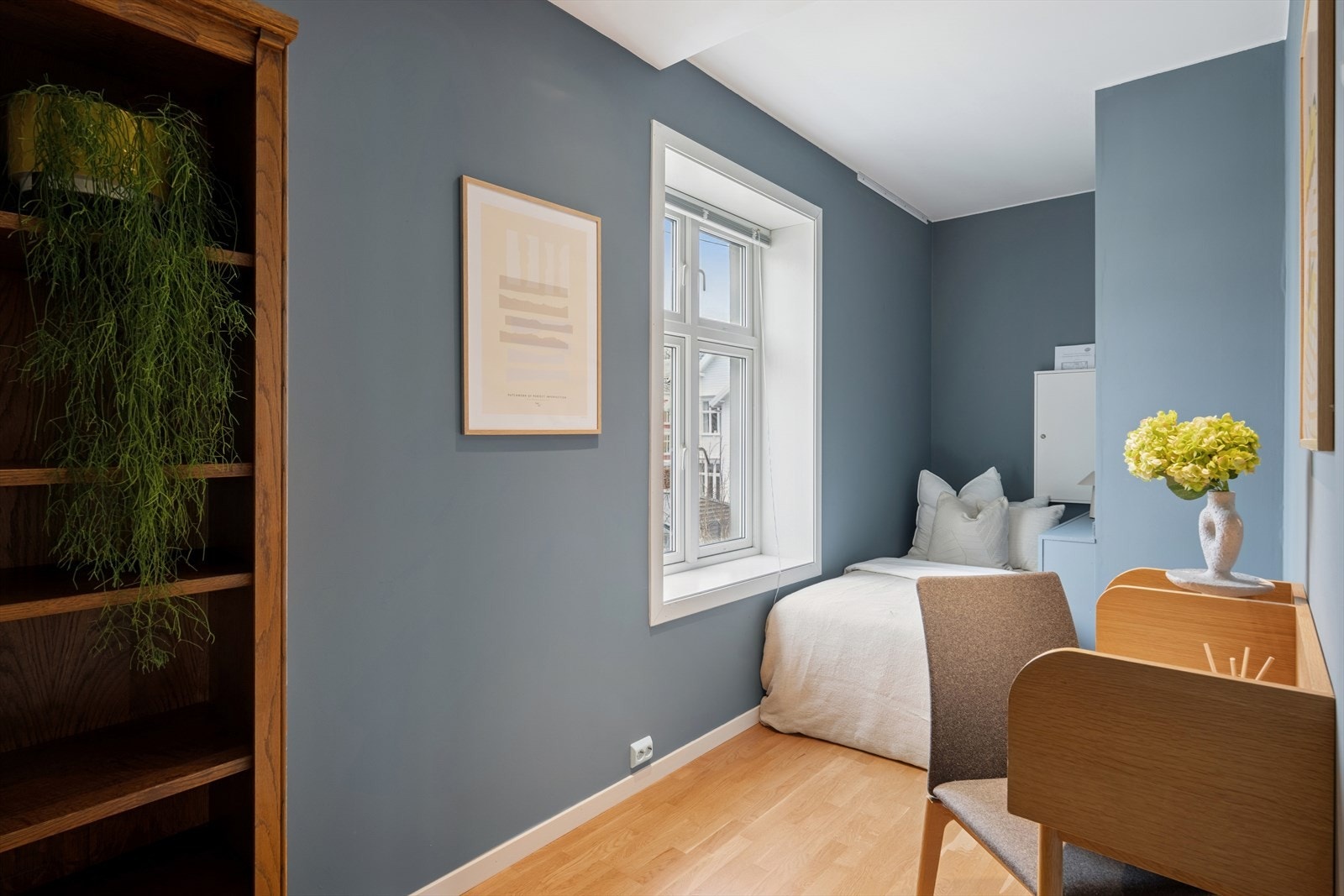 Soverom nr. 2 passer fint som barnerom, gjesterom eller kontor. Galleribilde