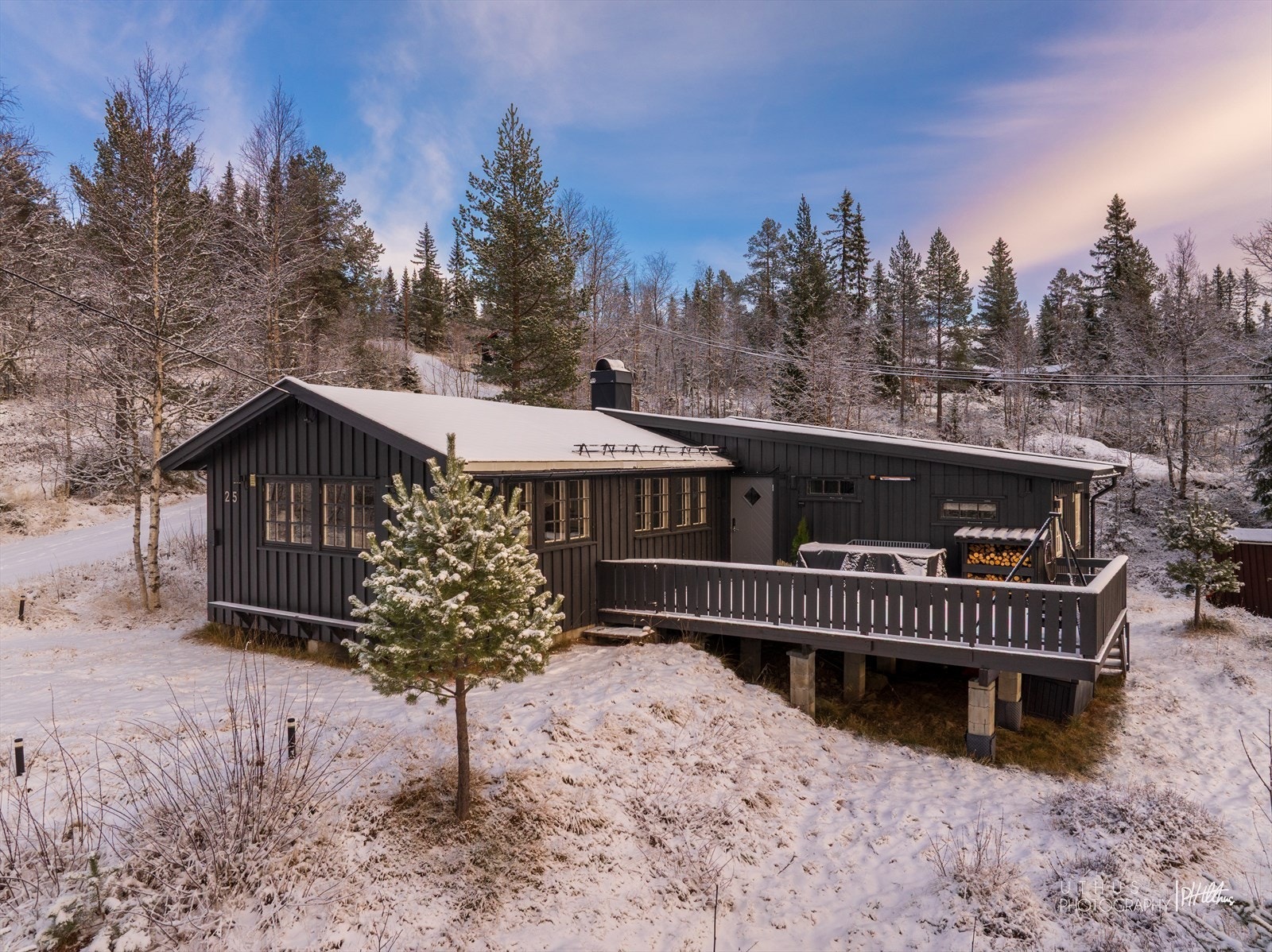 Innholdsrik og romslig hytte med flott beliggenhet. Foto: Pål Harald Uthus Galleribilde