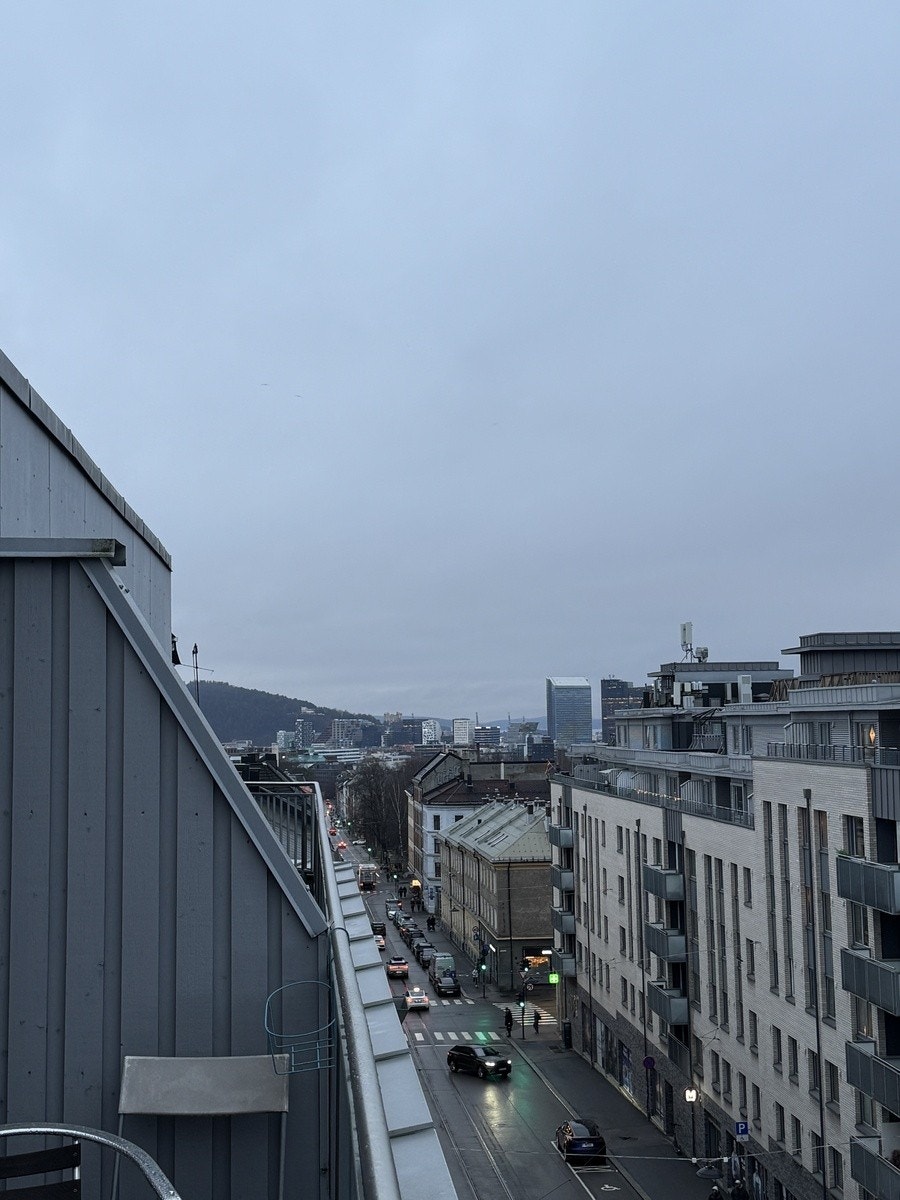 Utsikt mot sentrum Galleribilde