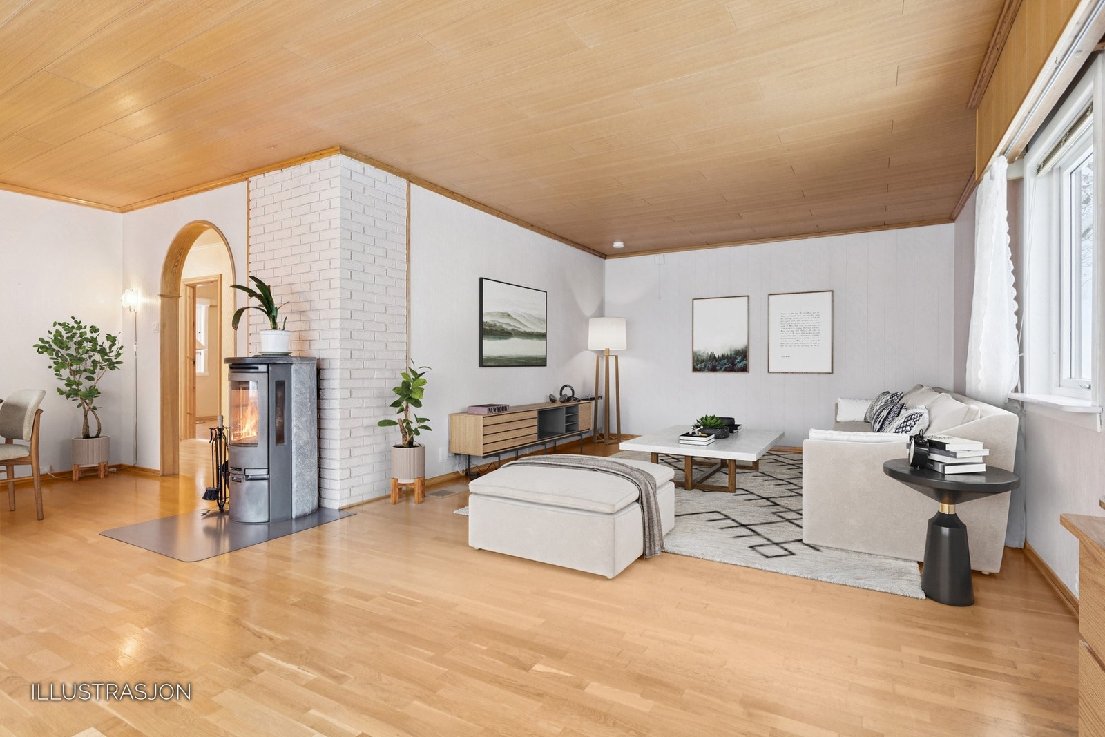 Alle bilder merket "illustrasjon" er digitalt møblert. Galleribilde