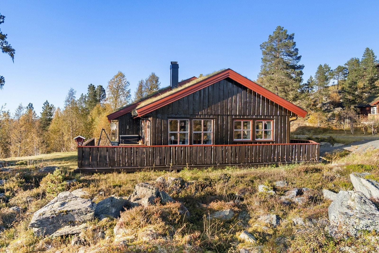 Fra uteområde Galleribilde