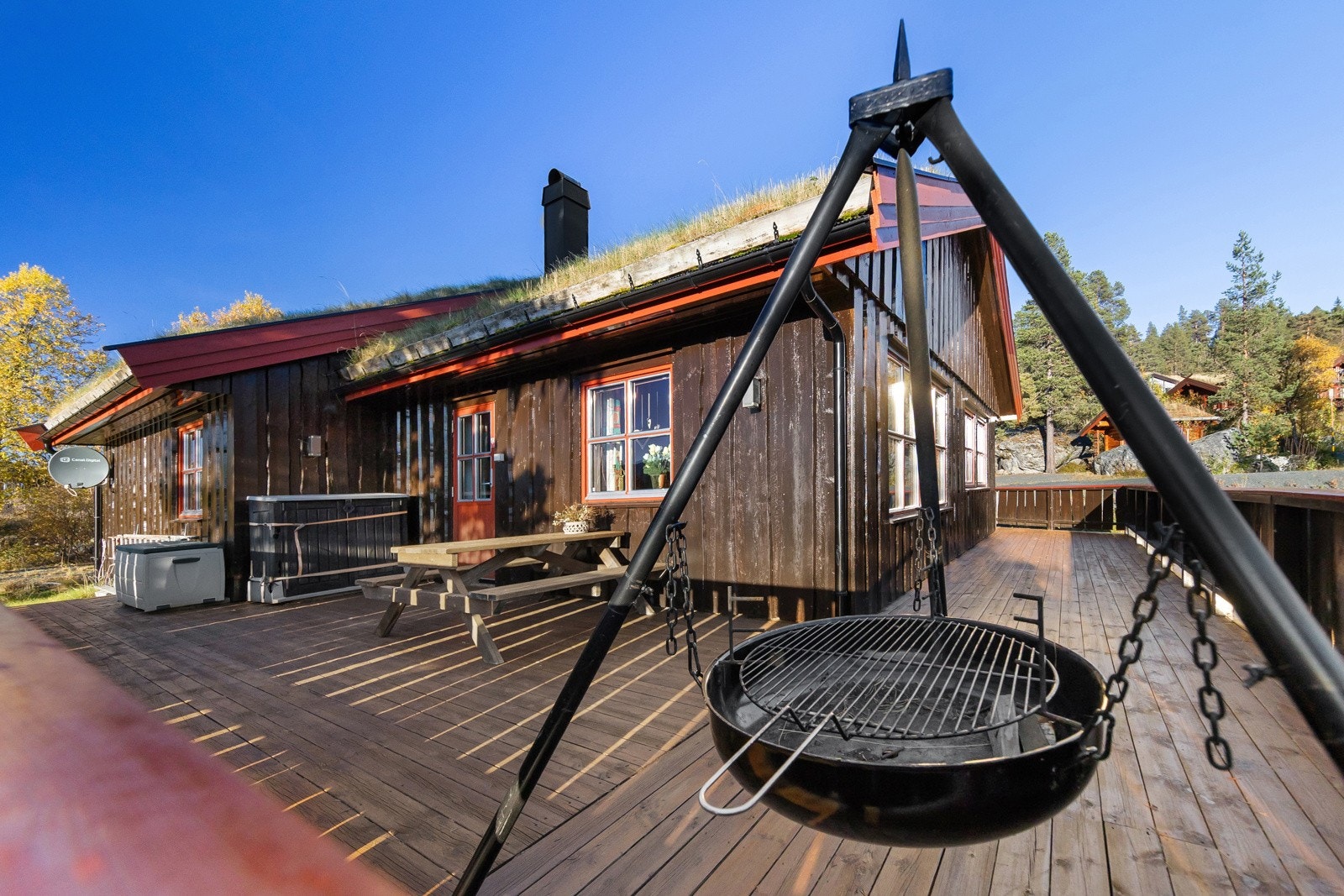 Fra uteområde Galleribilde