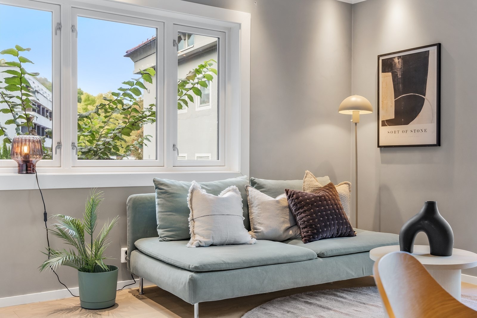 Vinduer og balkongdør ble skiftet i 2021 Galleribilde