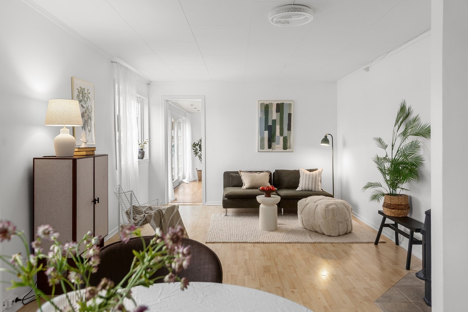 Stuene har varmepumpe Galleribilde