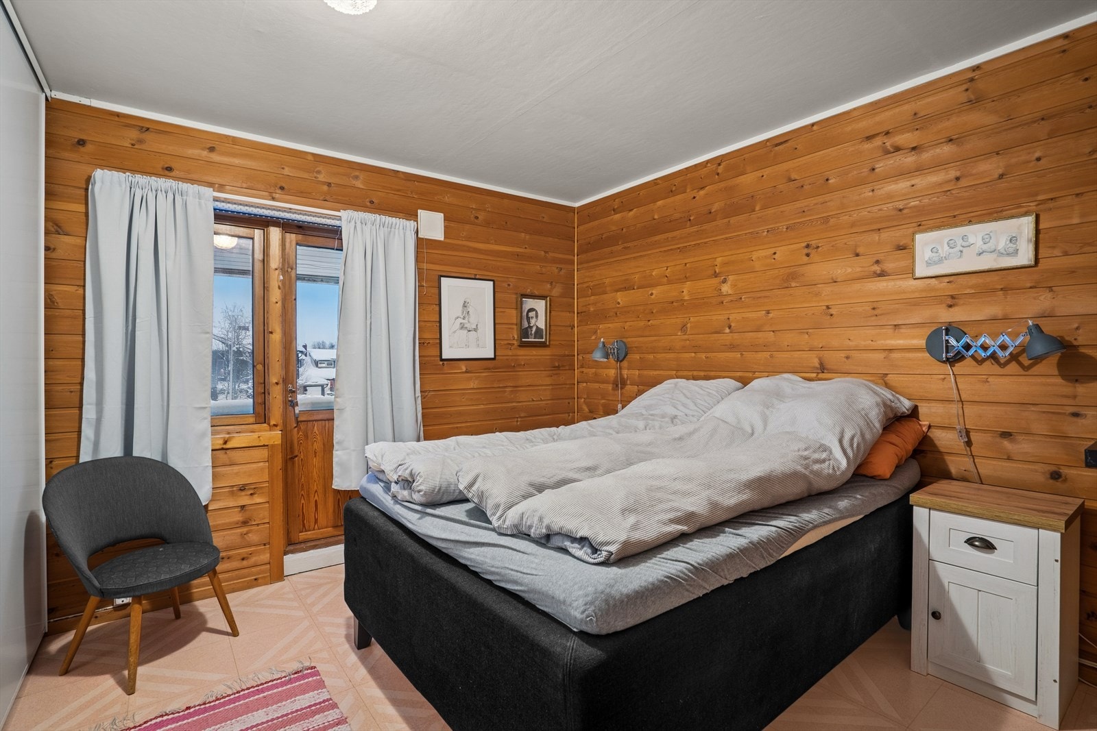 Det er tre soverom i boligen. Galleribilde