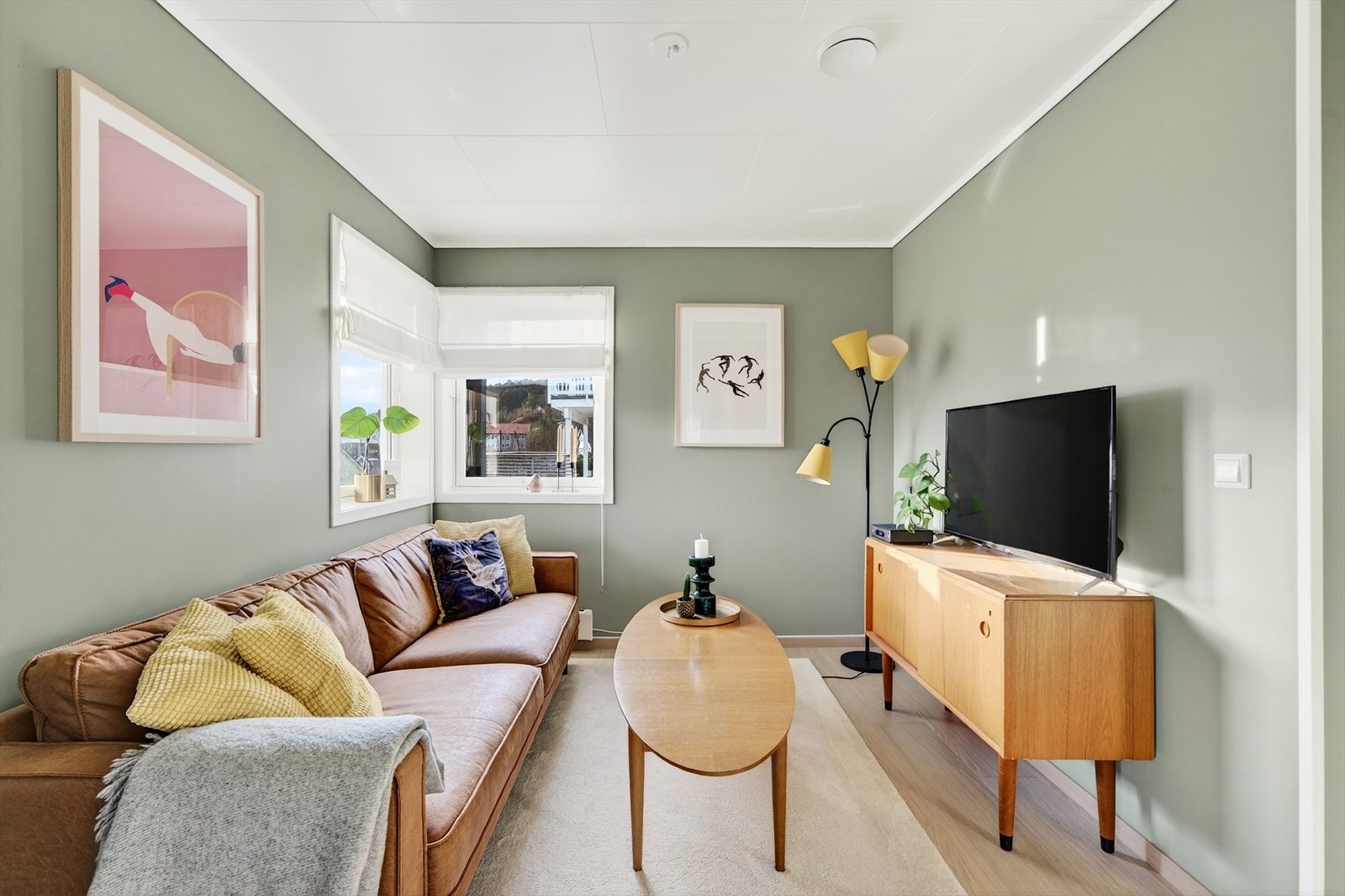 Koselig TV-krok 1. etg. Galleribilde