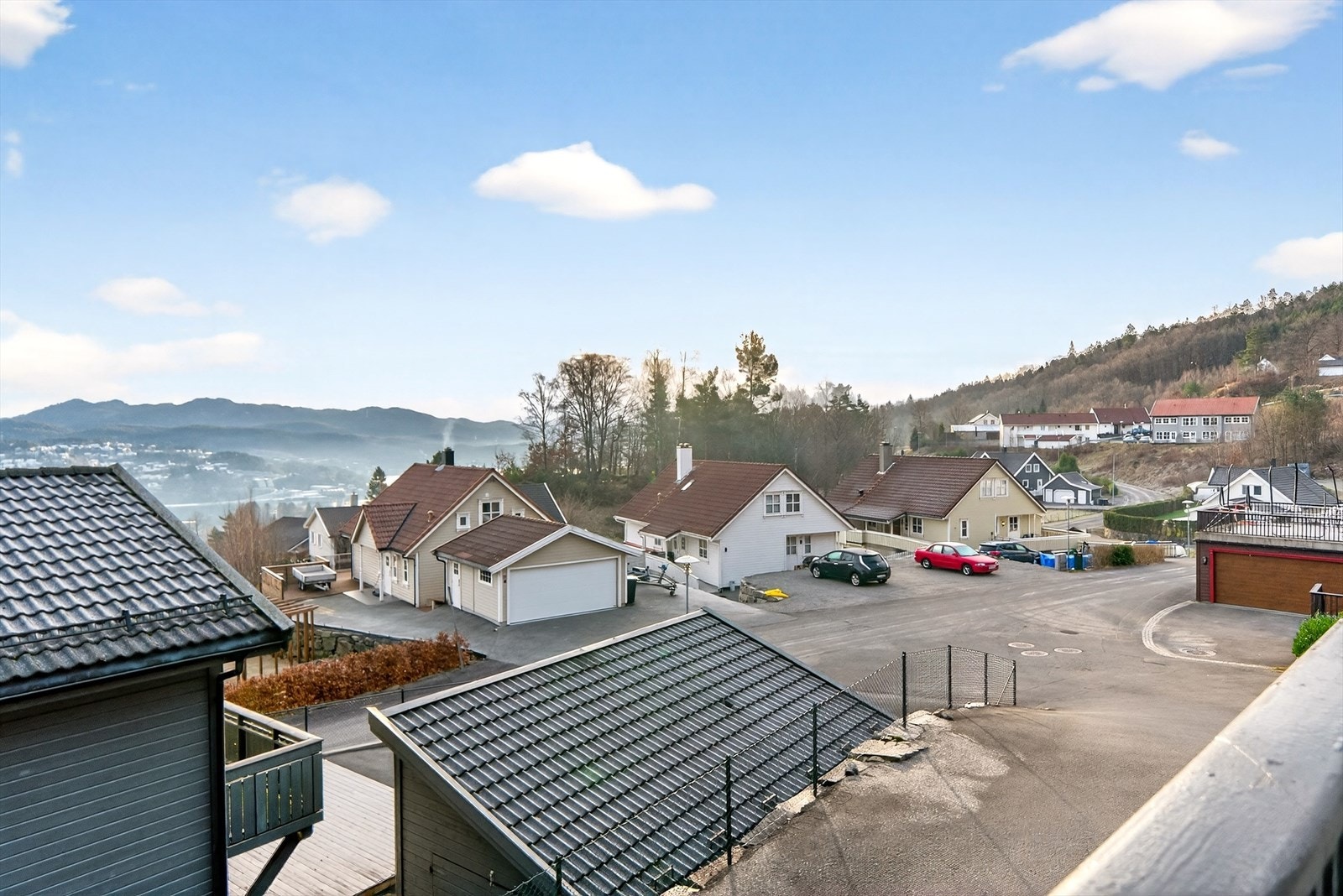 Utsikt fra veranda Galleribilde