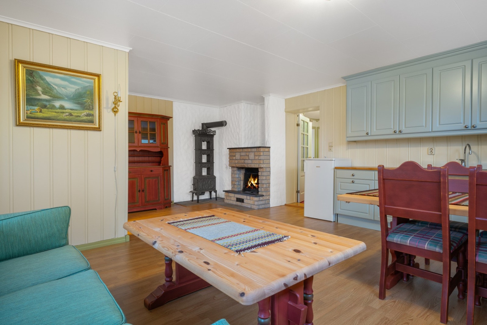 Kjøkkeninnredning er ikke byggemeldt. Galleribilde