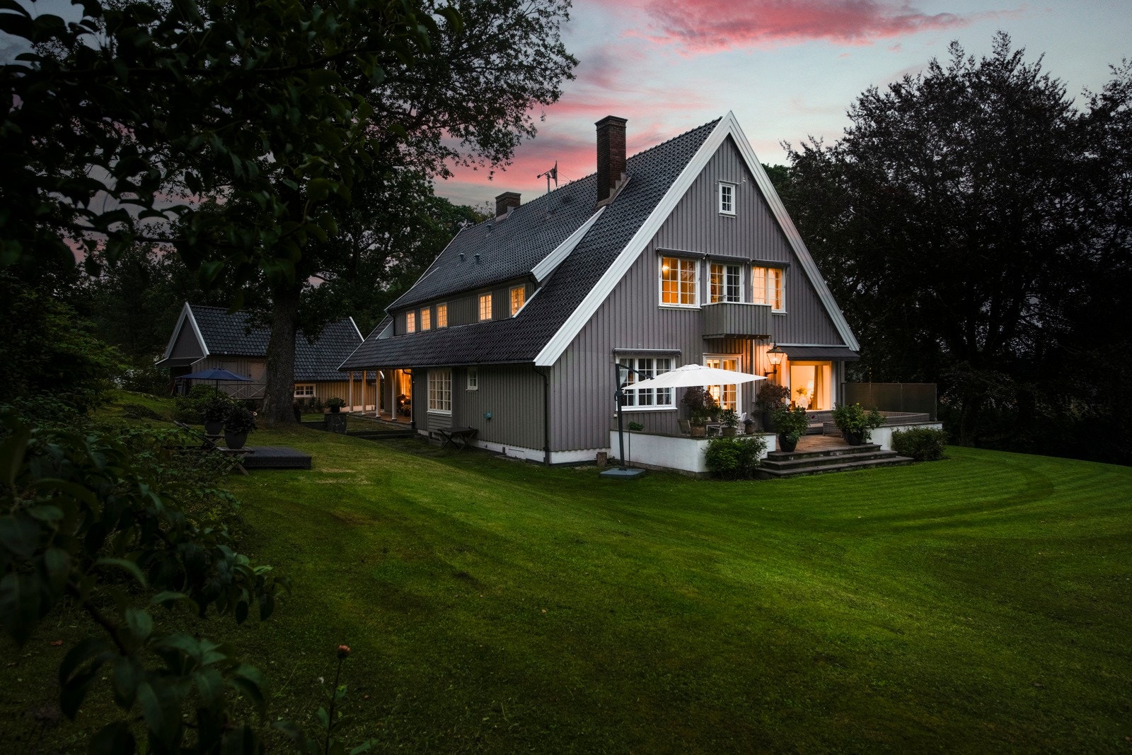 Her bor du i din egen park Galleribilde