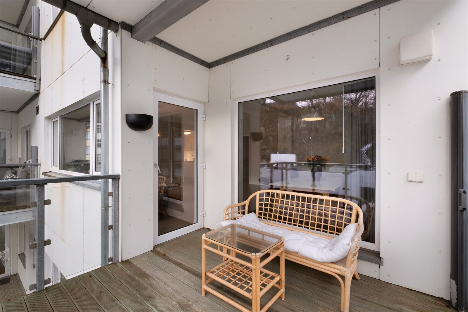 Sydvendt balkong Galleribilde